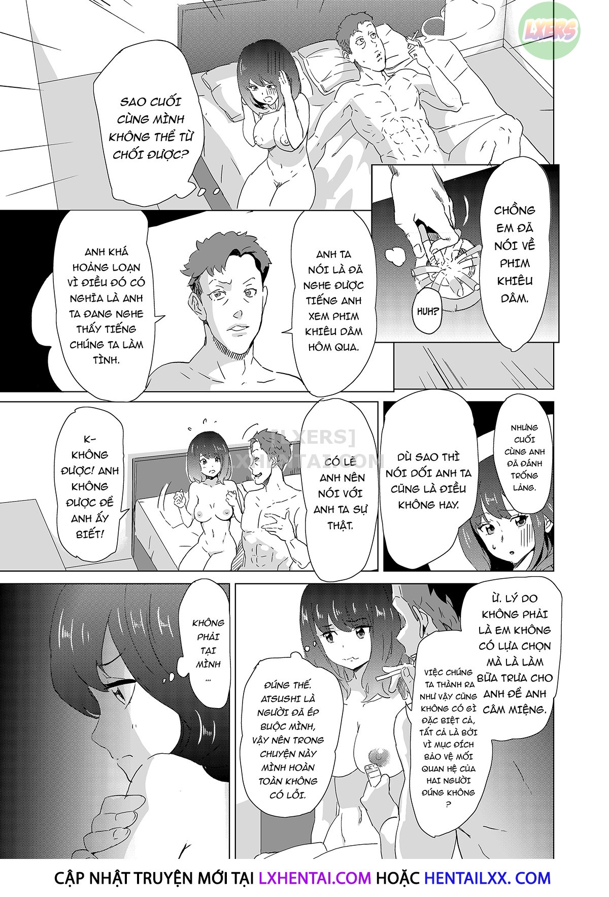 Đọc truyện hentai My Wife Would Never Moan Like in the Unrealistic Porn My Neighbor Watches - Chap 2