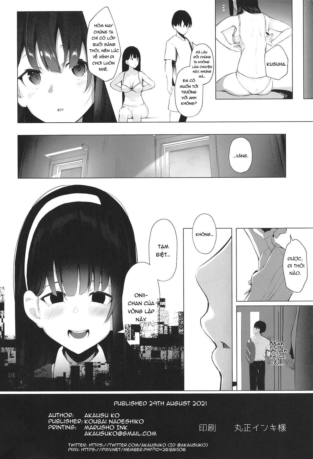 Đọc truyện hentai Cô em gái nghiện tua ngược thời gian! - Chap 2