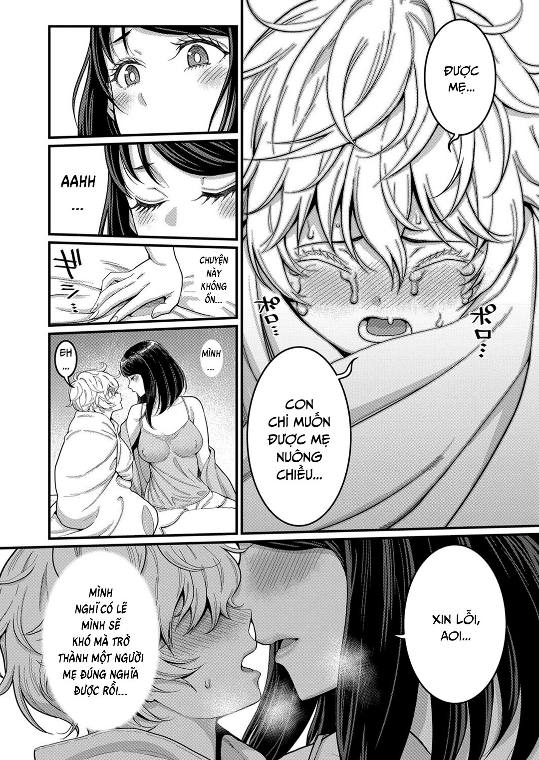 Đọc truyện hentai Dì muốn làm mẹ con - Chap 2