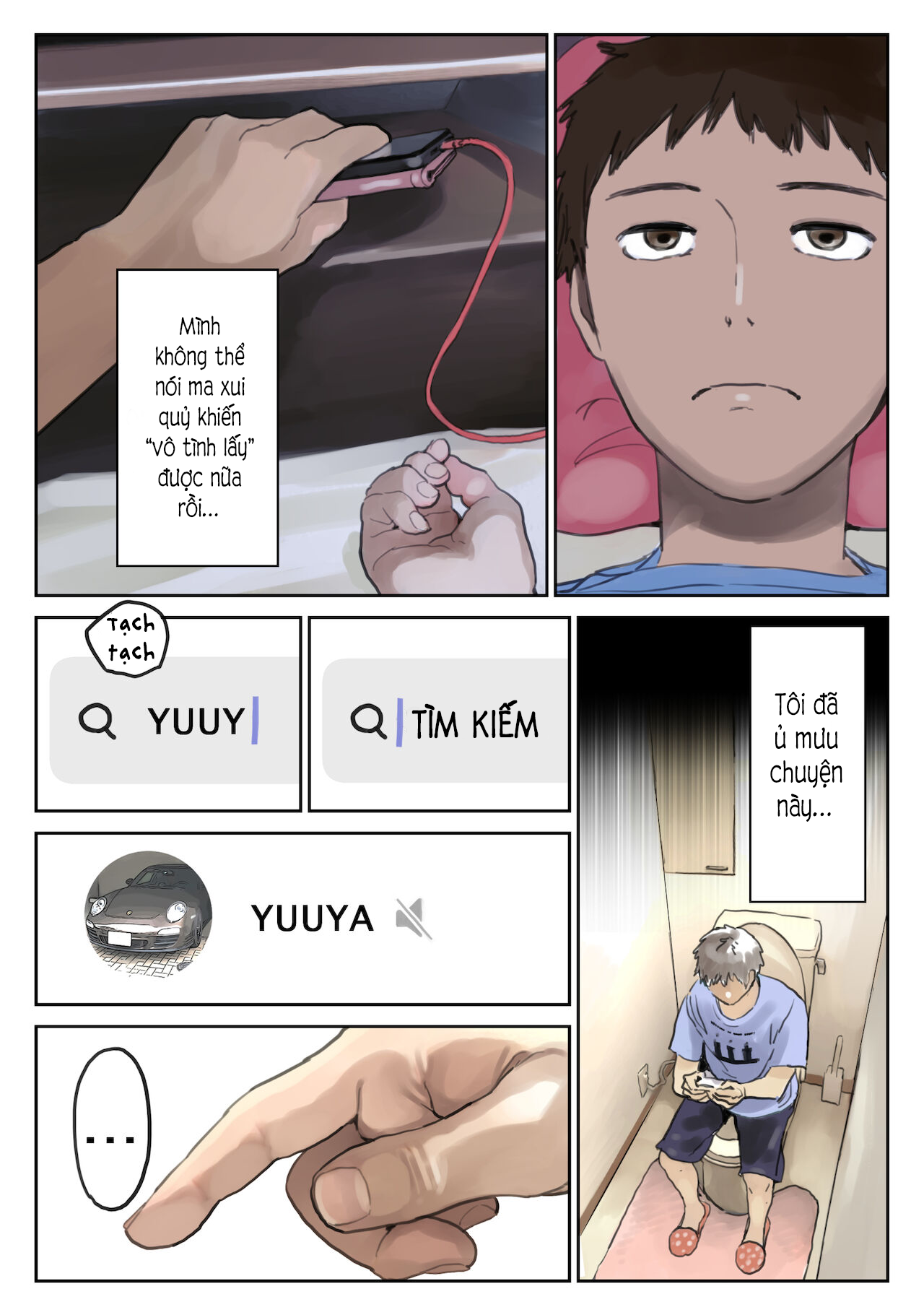 Đọc truyện hentai Phát hiện sừng khi xem trộm điện thoại bạn gái (Phần 2) - Chap 1: Quay đầu là bờ