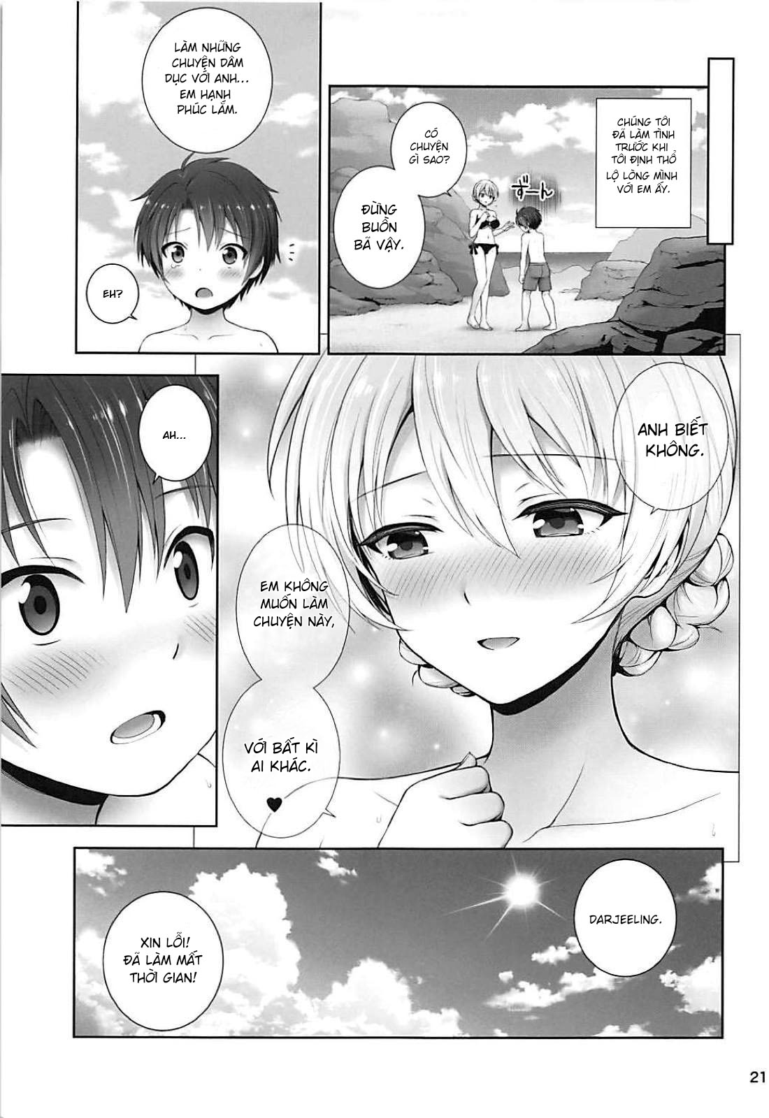 Đọc truyện hentai Darjeeling to Natsu Kokuhaku (Girls und Panzer) - Shota T5