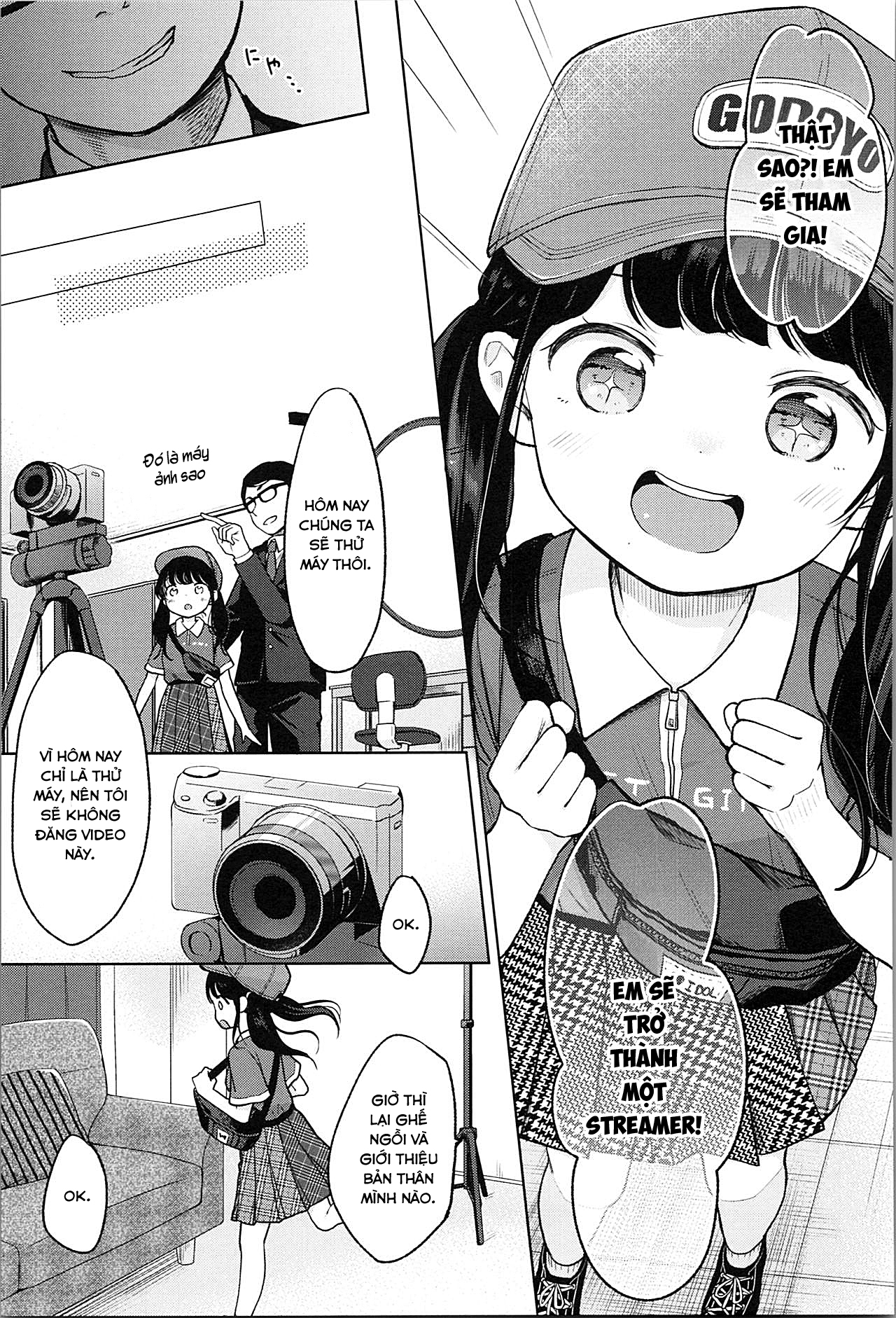 Đọc truyện hentai JC GA HONKIDE NEW TUBER WO MEZASHITEMITA! - Oneshot
