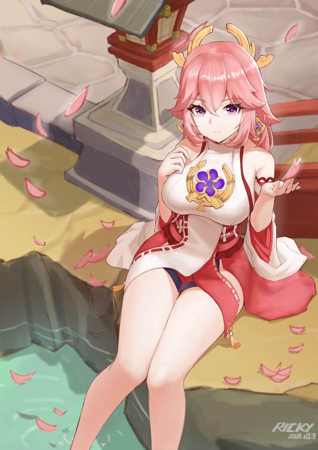 Đọc truyện hentai Dịch vụ đặc biệt của Yae Miko - ONESHOT