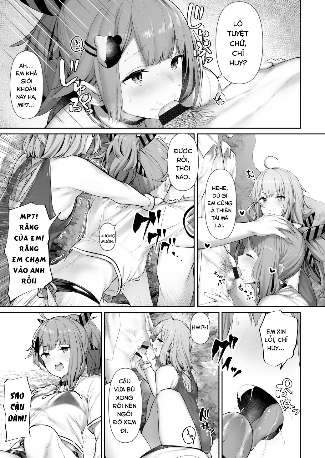 Đọc truyện hentai MP7 và AA-12 (Girls' Frontline) - Oneshot