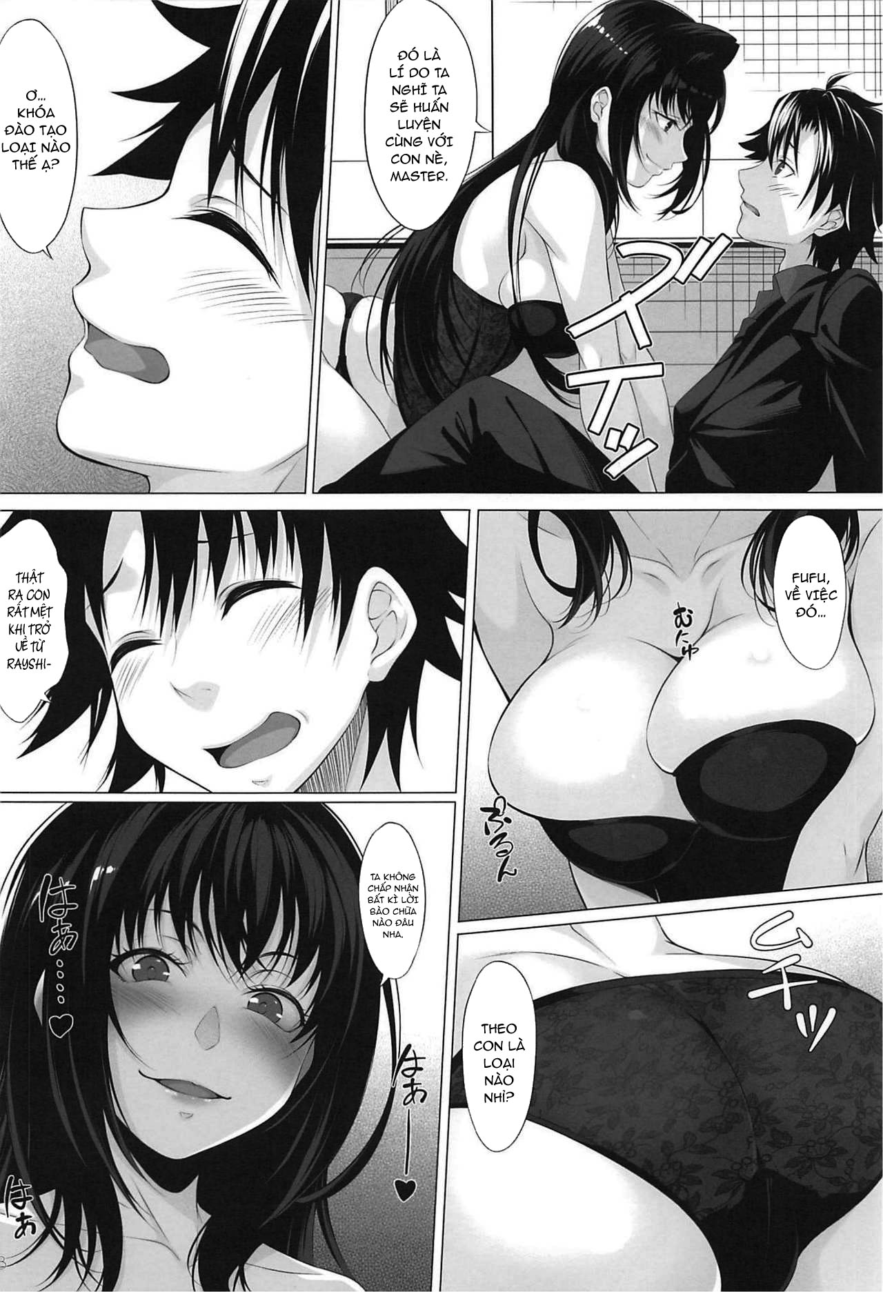 Đọc truyện hentai Buổi huấn luyện cùng Scathach (Fate/Grand Order) - Oneshot