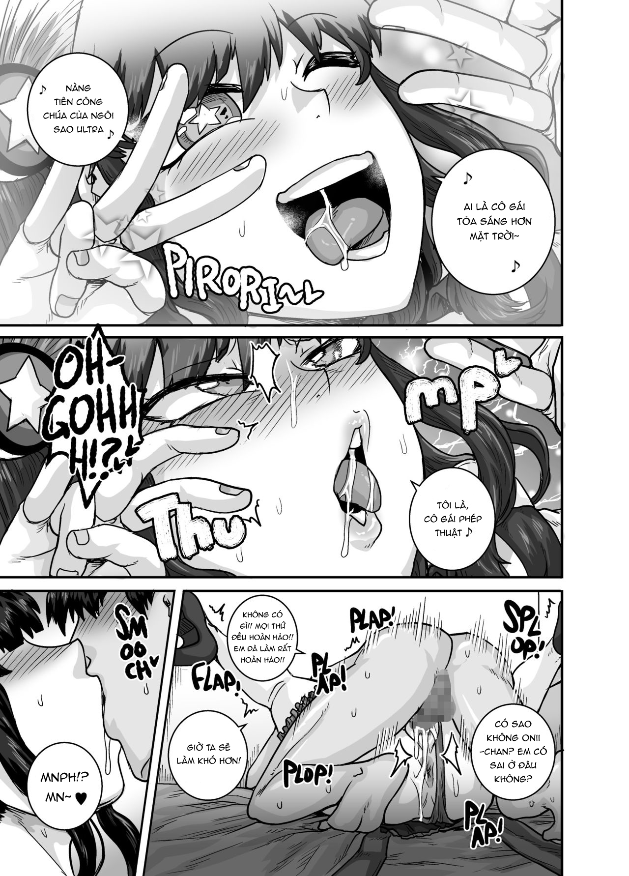 Đọc truyện hentai Dạy Dỗ Con Em Láo Lòn Bằng Con Cá Chà Bặc - Vol 2 - Chap 2 - Phang em gái phép thuật