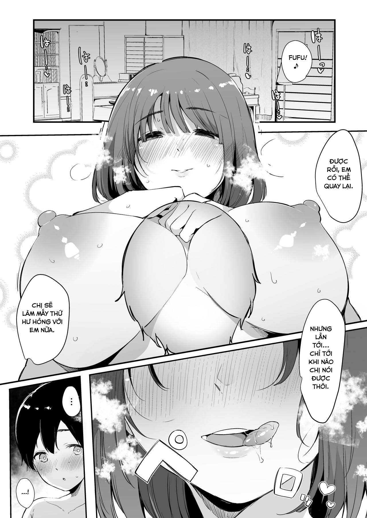 Đọc truyện hentai The Older College Girl Who Helps Me Cum - Oneshot