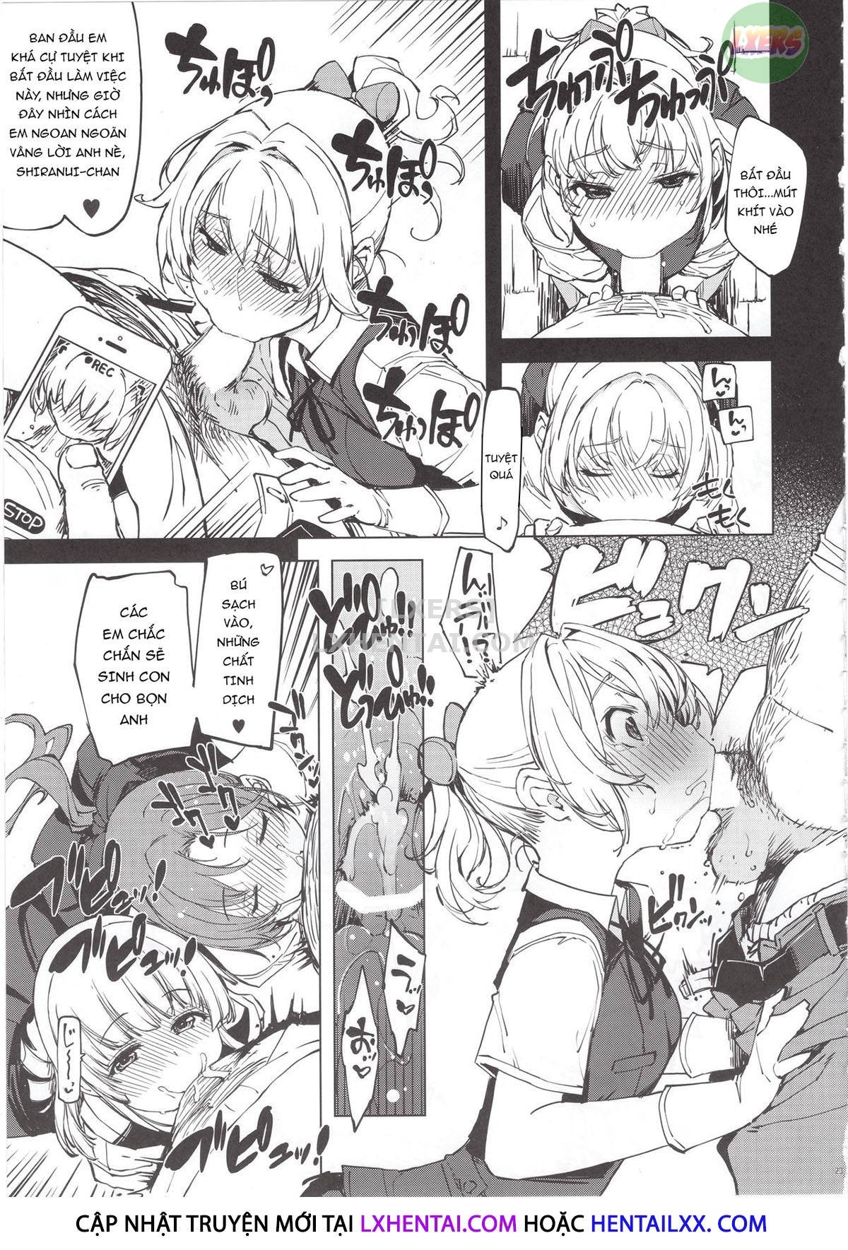 Đọc truyện hentai Hishokan Kashima No Houkokusho Chap 1