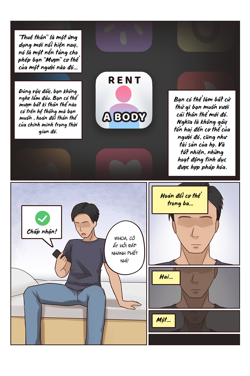 Đọc truyện hentai Rent a body - Oneshot
