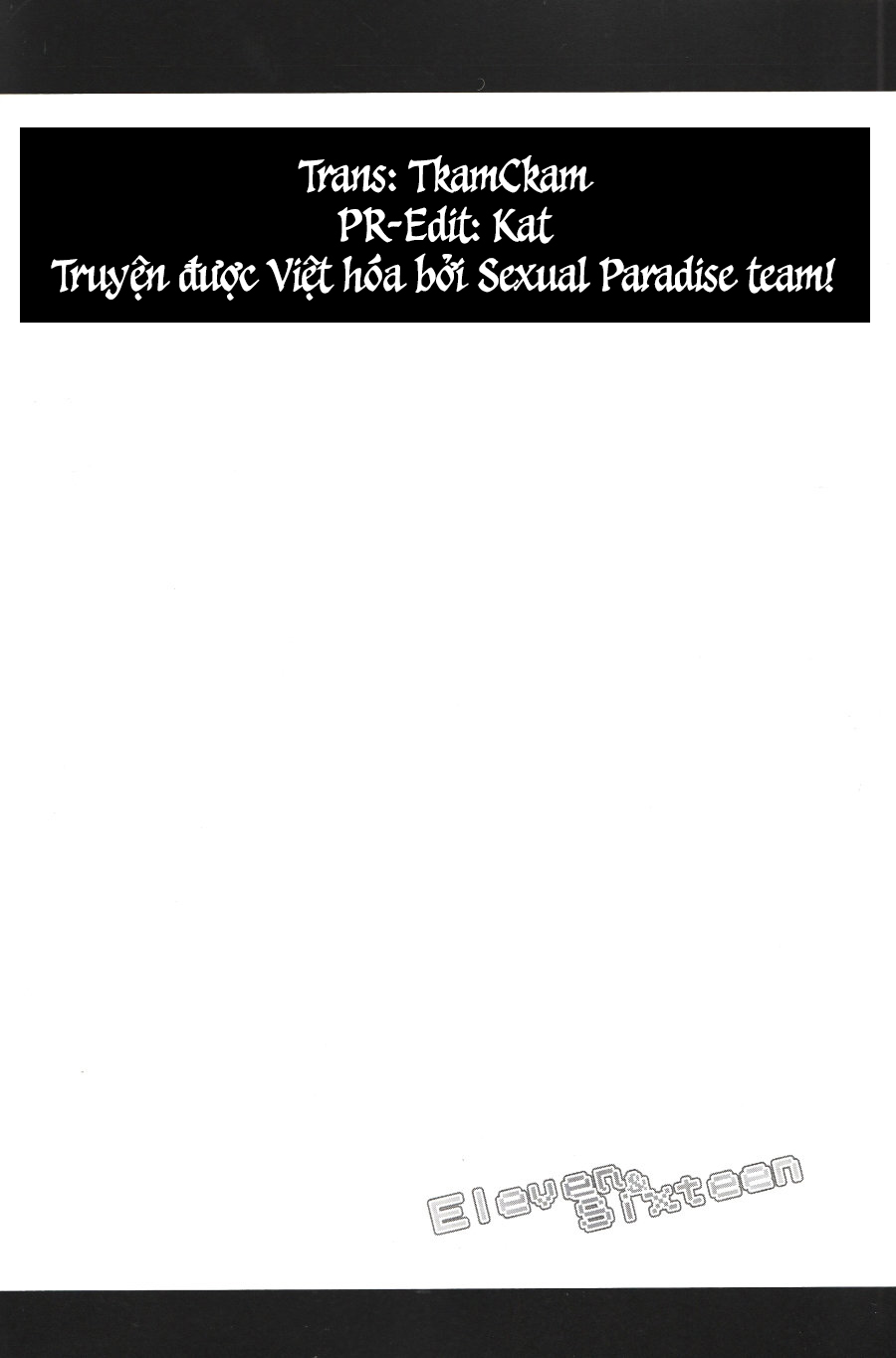 Đọc truyện hentai Eleven&Sixteen - Oăn sót nhân ngày mình cưới nhau :3