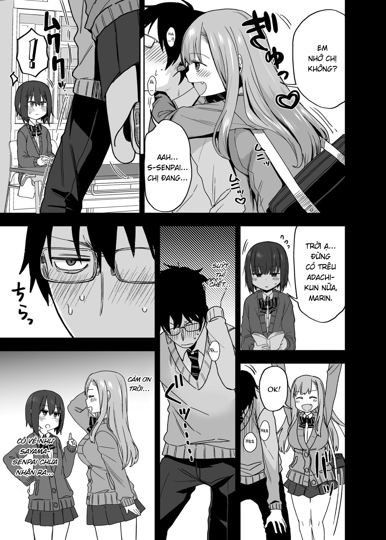 Đọc truyện hentai Vì senpai cho phép nên tôi đã làm chuyện đó với chị ấy - Chap 1