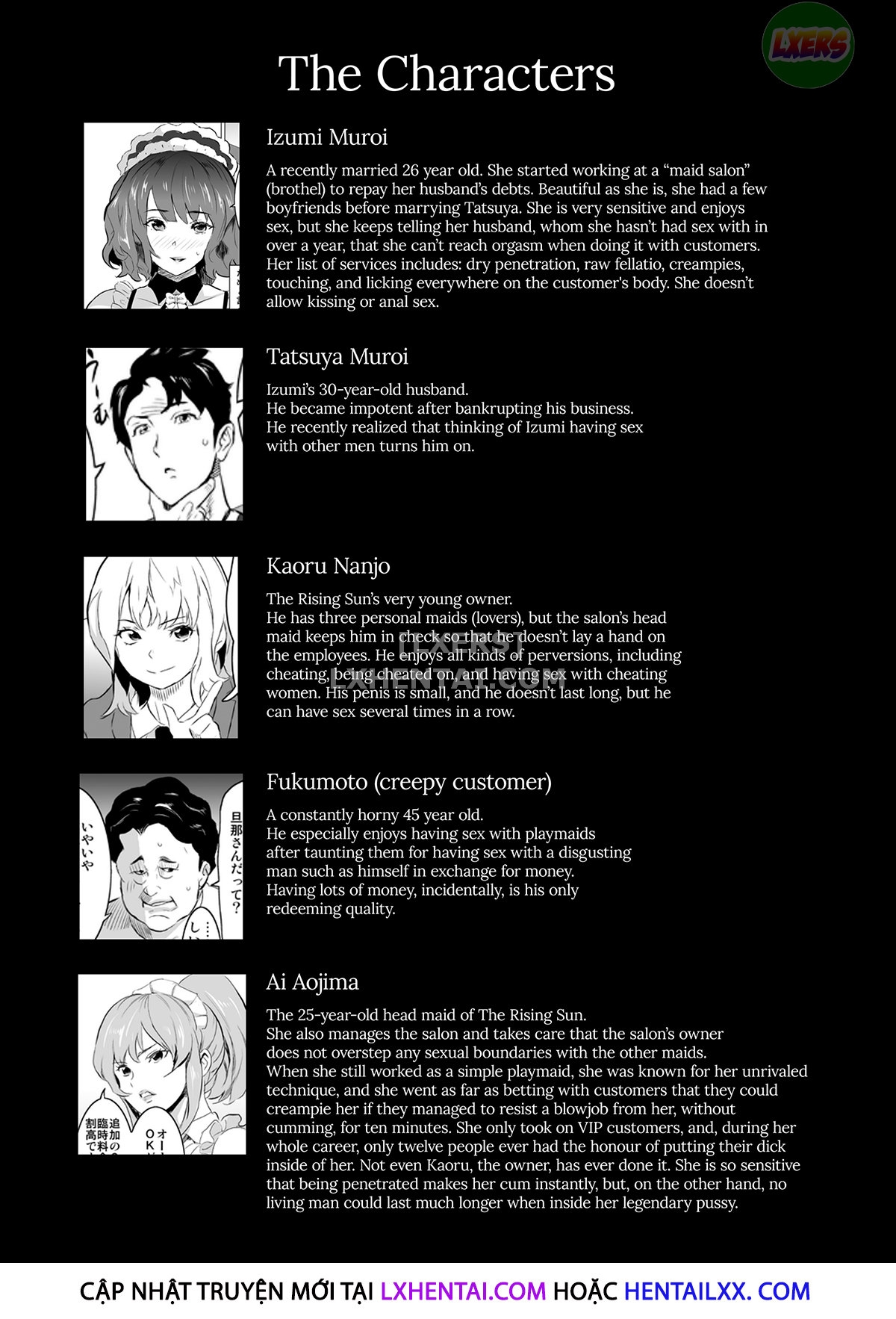 Đọc truyện hentai Tôi bắt vợ làm việc tại nhà thổ - Chap 2 - Creepy Customer Fukumoto