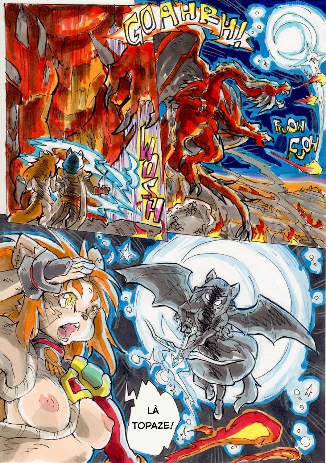 Đọc truyện hentai Anubis Stories 3 - Dragon Attack - Oneshot
