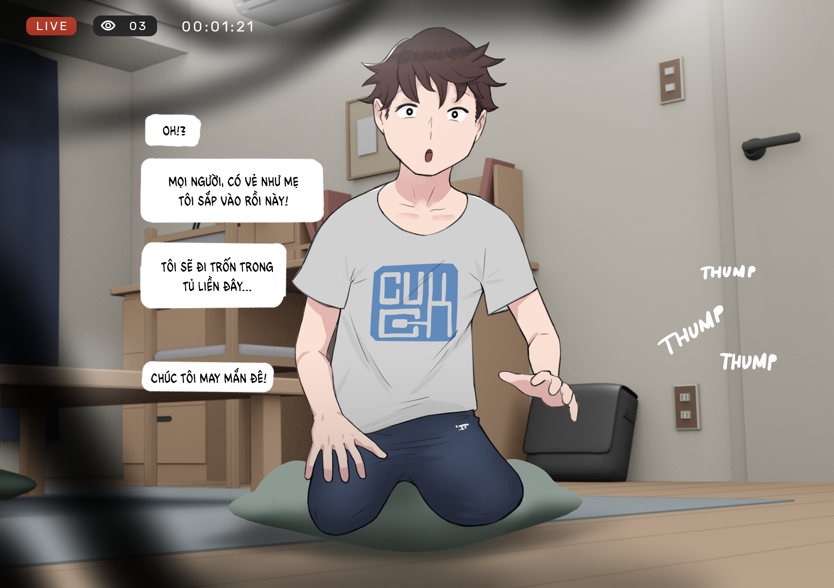 Đọc truyện hentai Trò chơi khăm - Oneshot