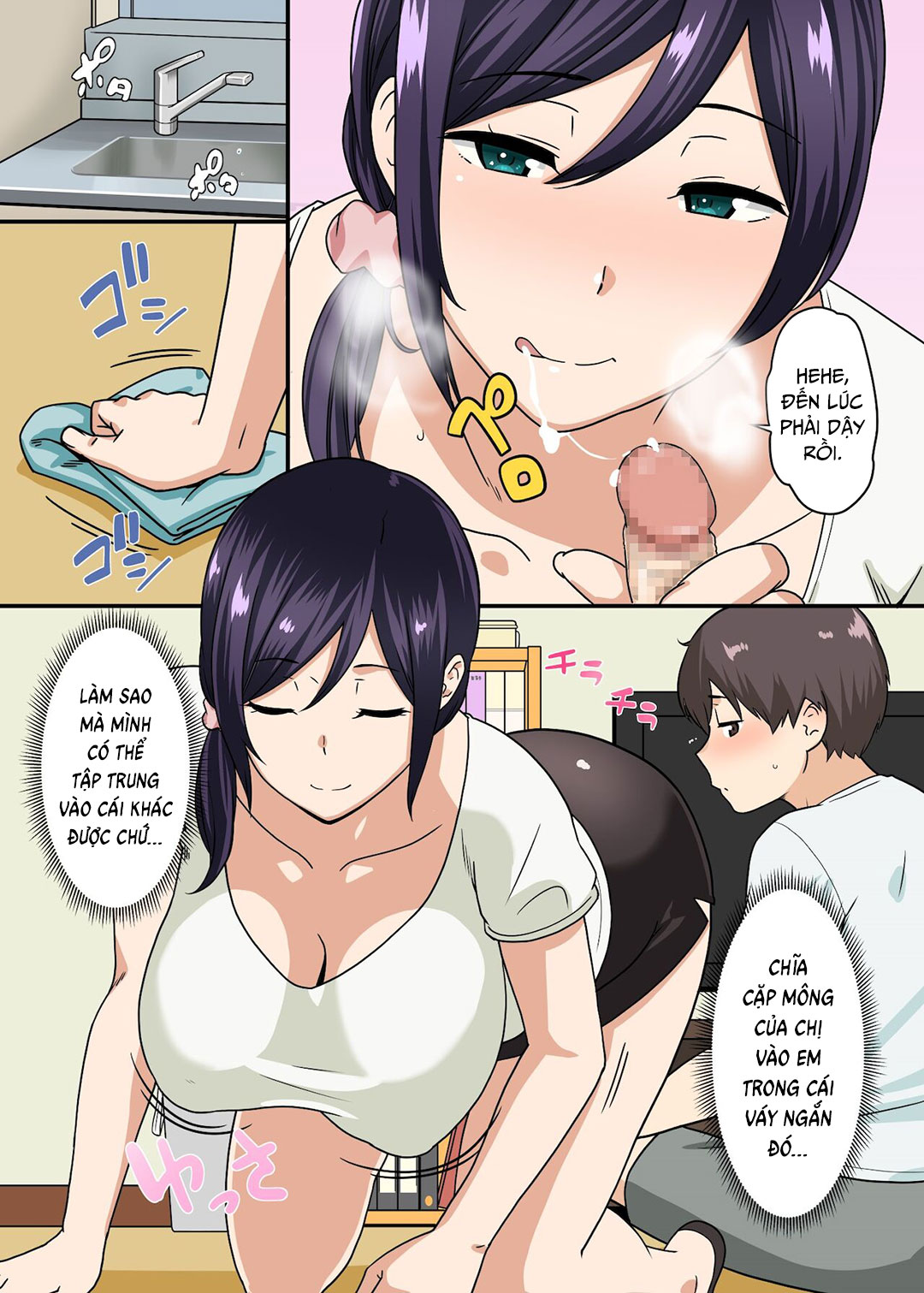 Đọc truyện hentai Quản lý tòa nhà kiêm quản lý việc xuất tinh của tôi luôn - Oneshot
