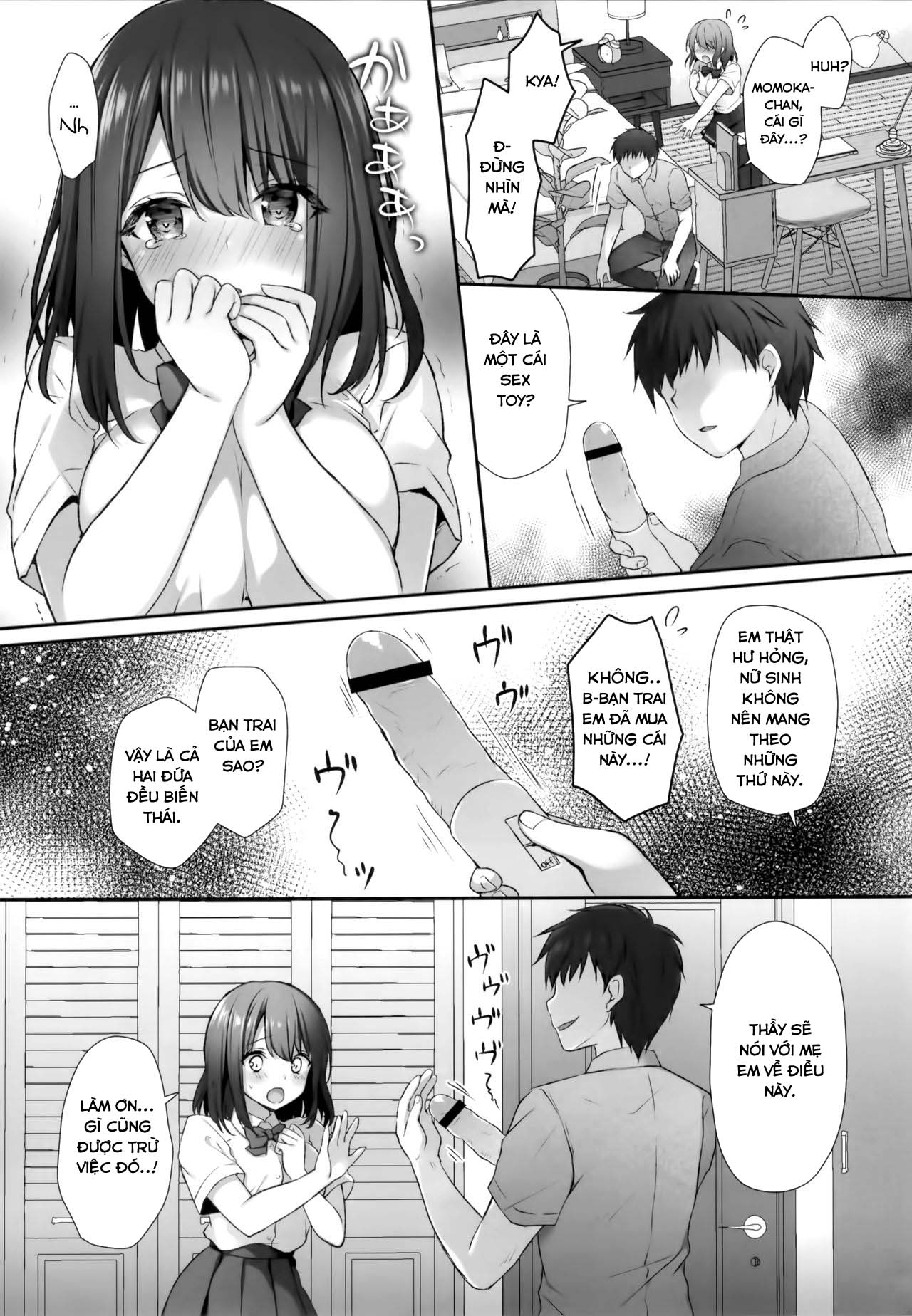 Đọc truyện hentai Sensei đừng mà~ - Oneshot
