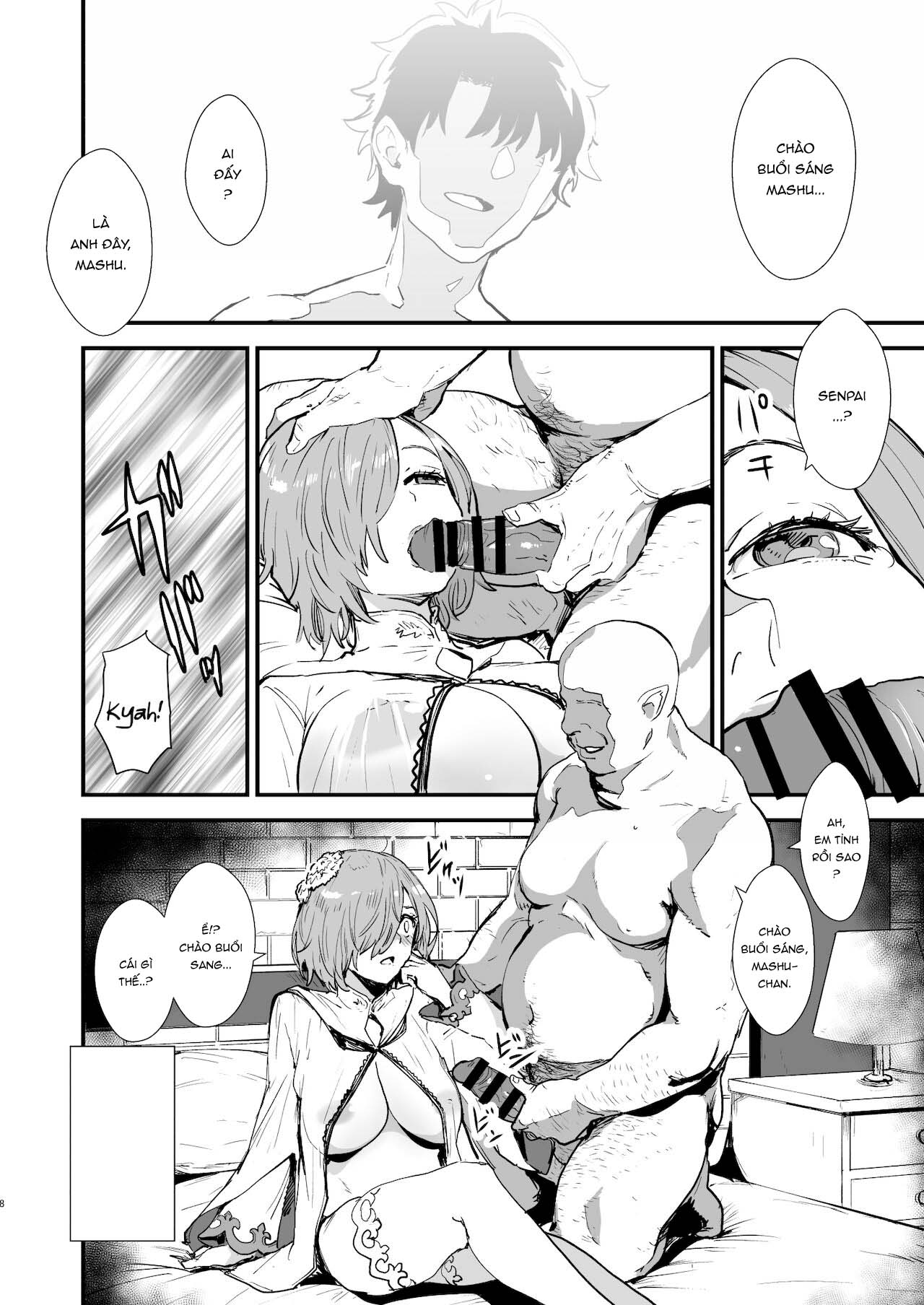 Đọc truyện hentai Mashu và khóa đào tạo cô dâu - Chap 1?
