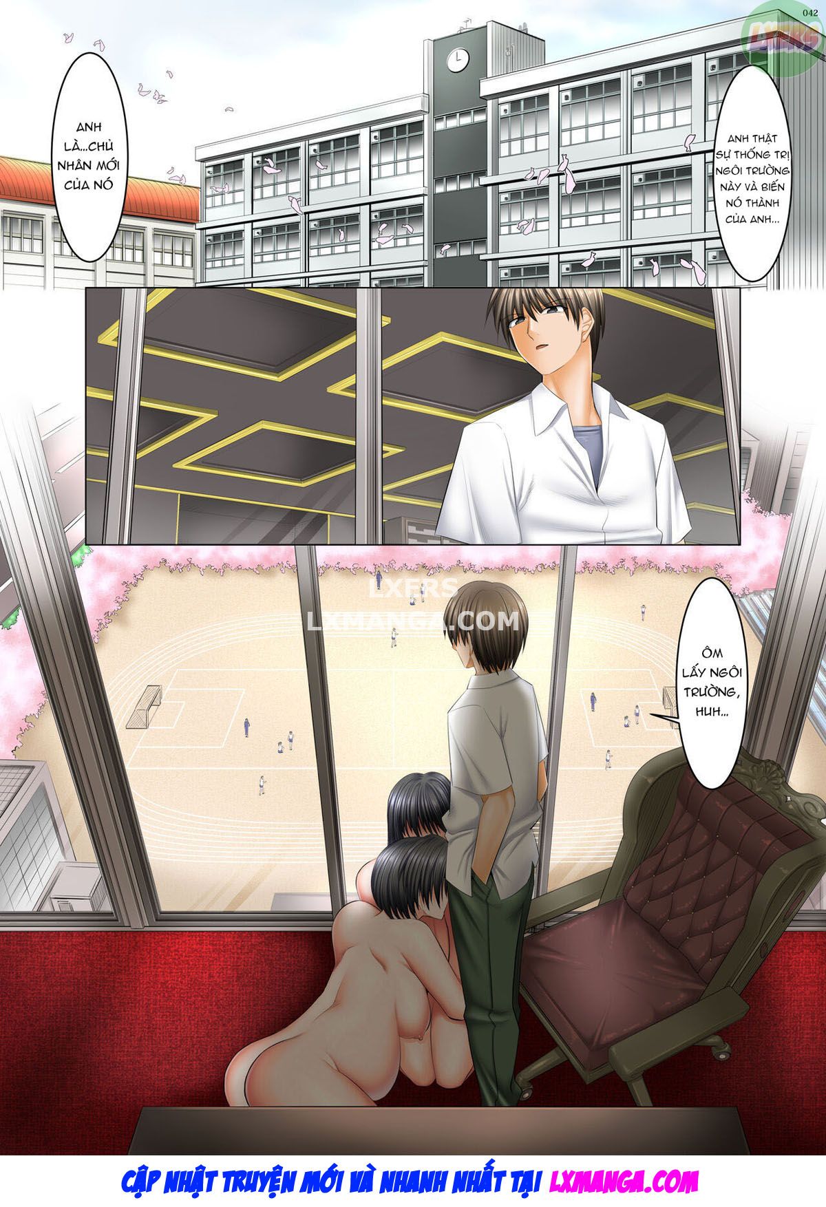 Đọc truyện hentai A World Where All Men But Me Are Impotent - Chap 4 - The School President & Student Council Member Mother | Daughter Edition