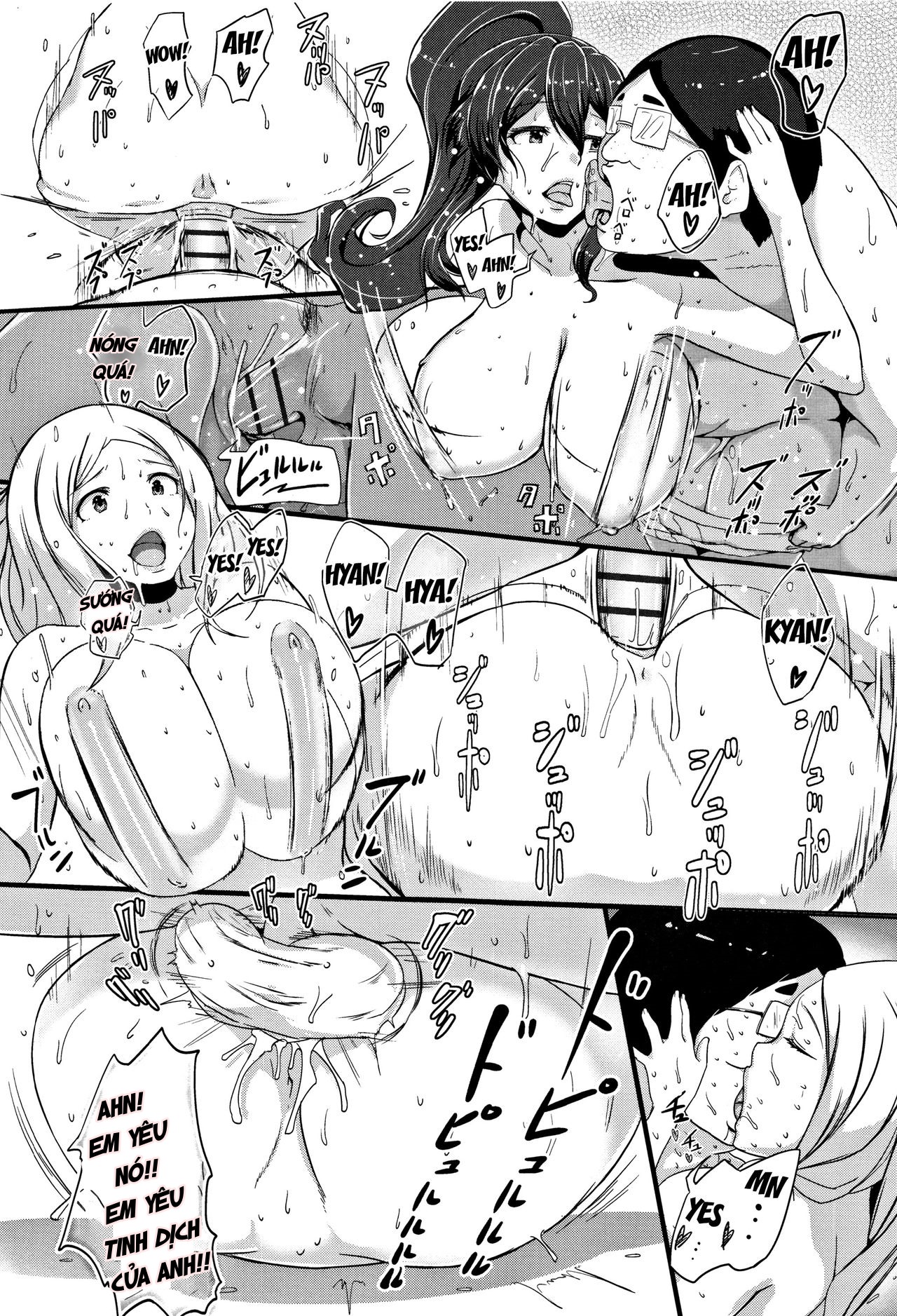 Đọc truyện hentai Inshuu Cheer Girl Oneshot
