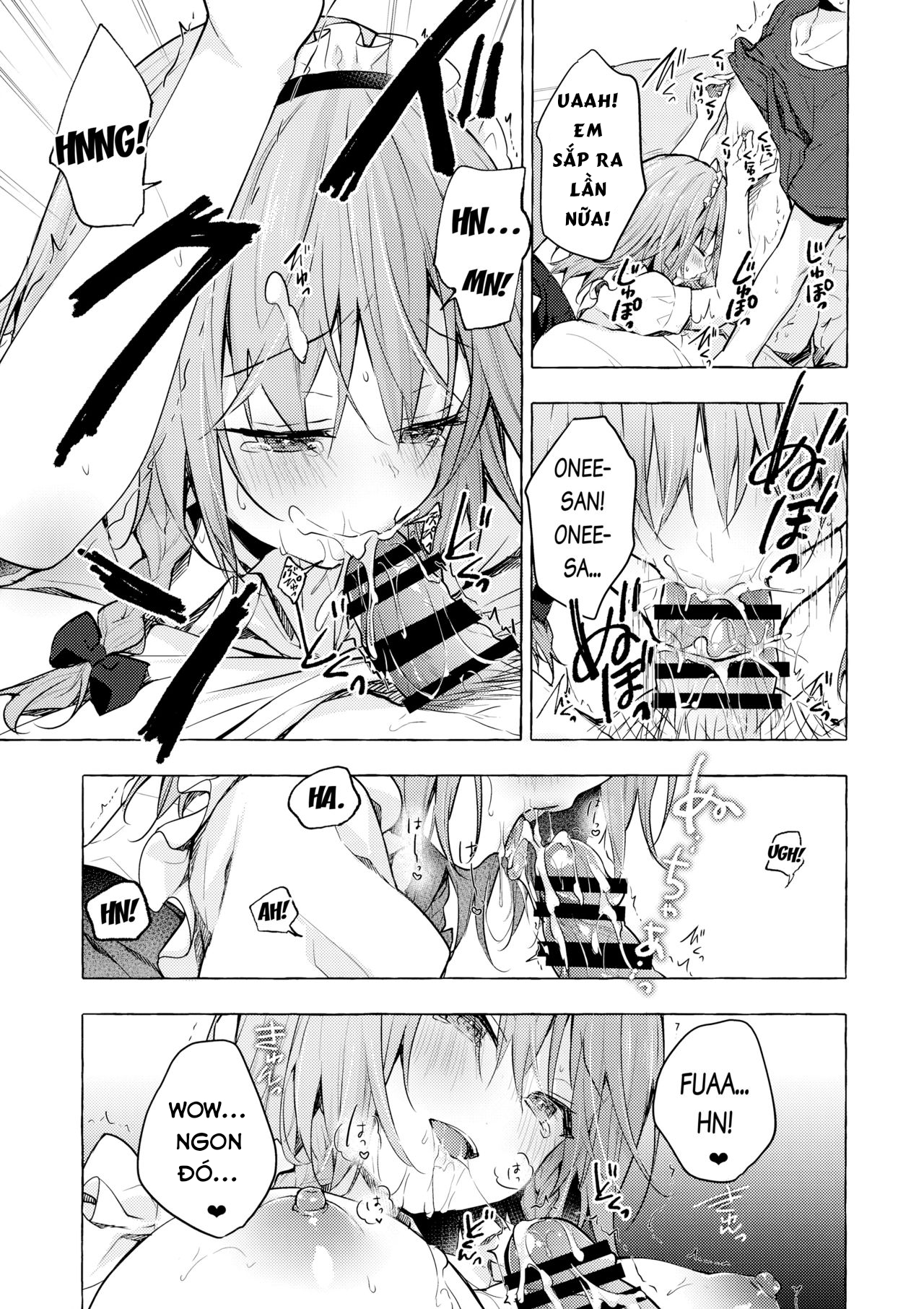 Đọc truyện hentai Tonari no Sakuya-san 3 Iyashi Maid Sakuya no Zubuzubu Gohoushi Sex (Touhou Project) - Oneshot
