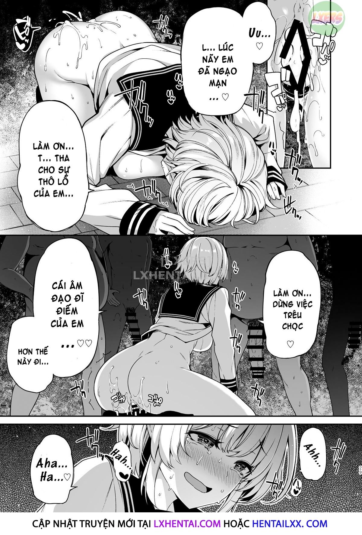 Đọc truyện hentai Sanshoku Hirune Tsuki TS - Chap 2 - [END]