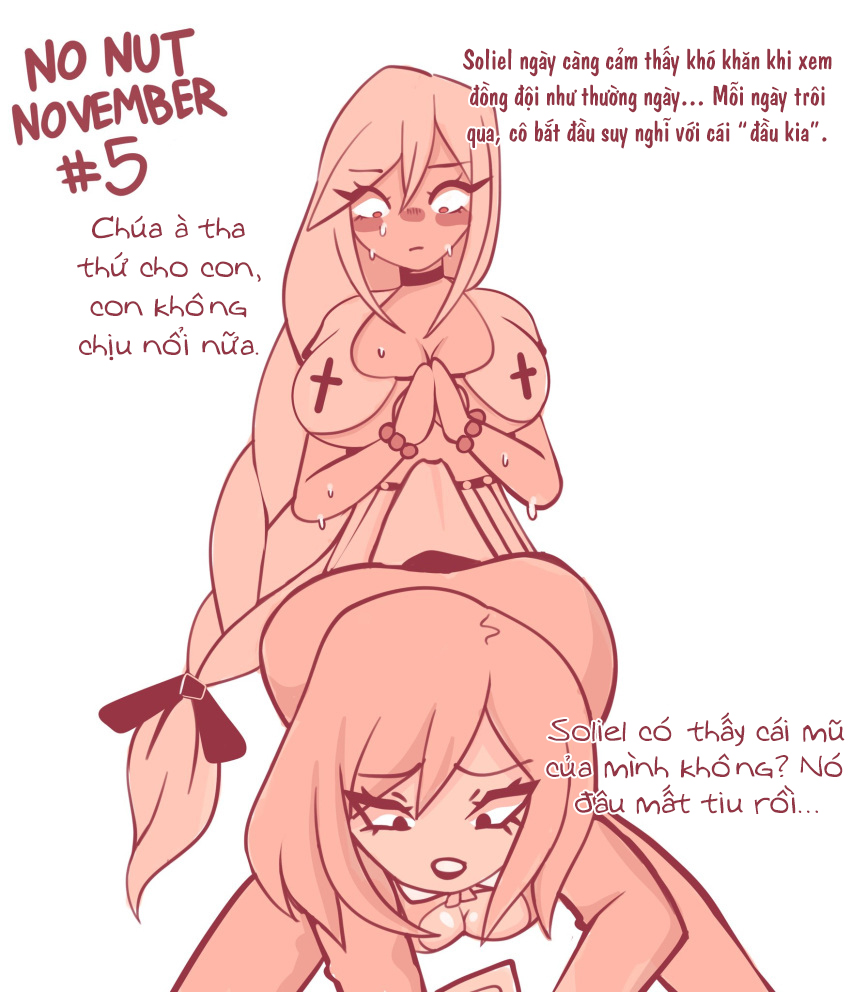 Đọc truyện hentai Thử thách No Nut November của Soliel - Oneshot