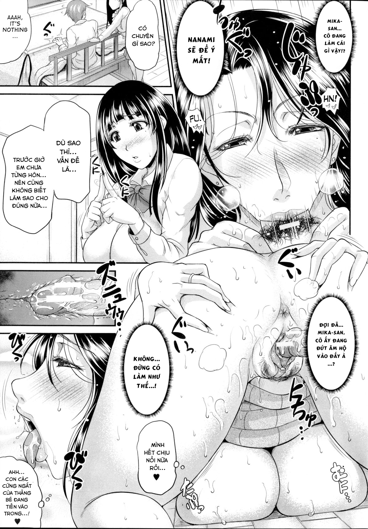 Đọc truyện hentai Kế hoạch giữ lại con rể. - Oneshot