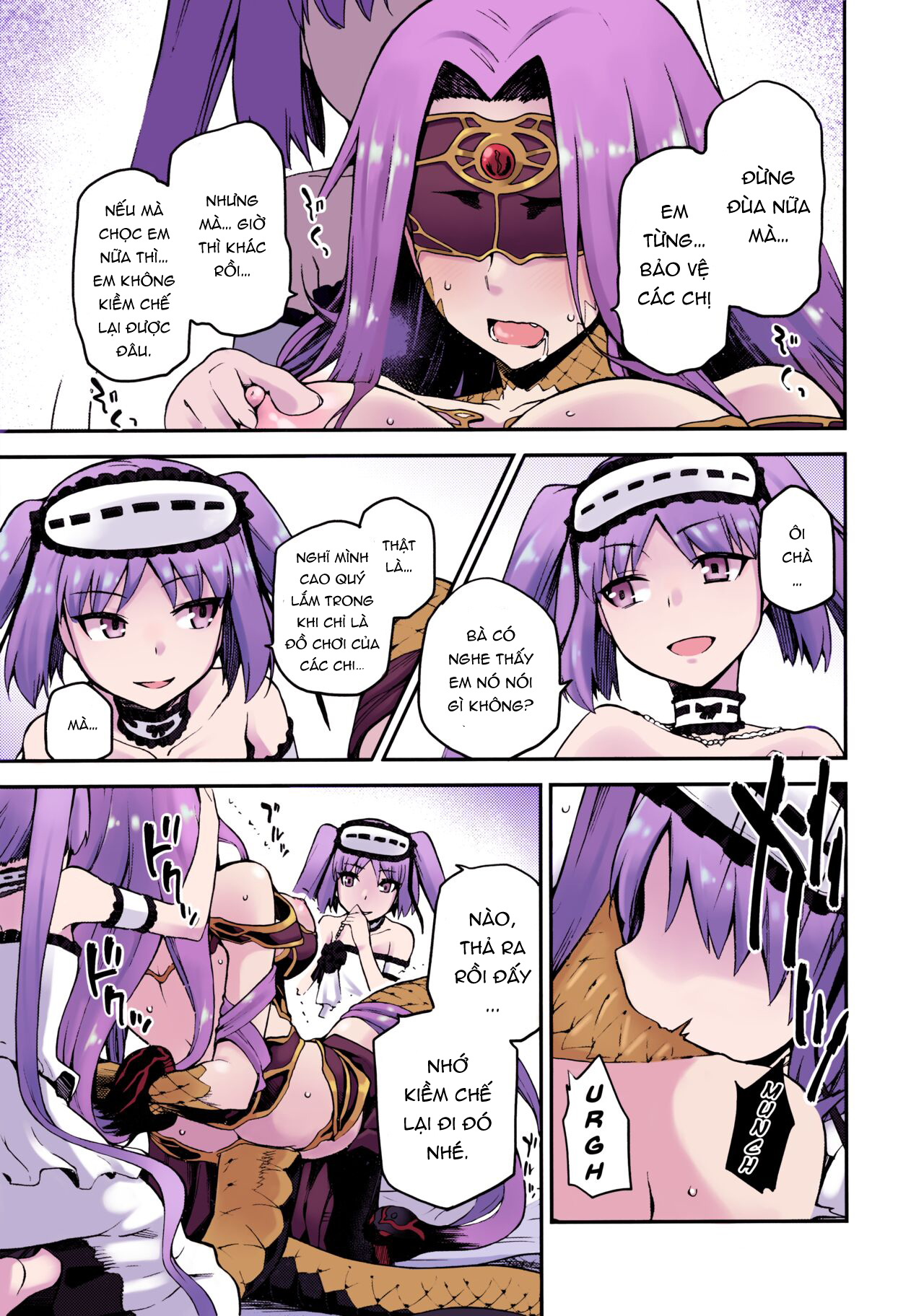 Đọc truyện hentai Bản năng của nữ xà thần - Bản full màu [Không che]