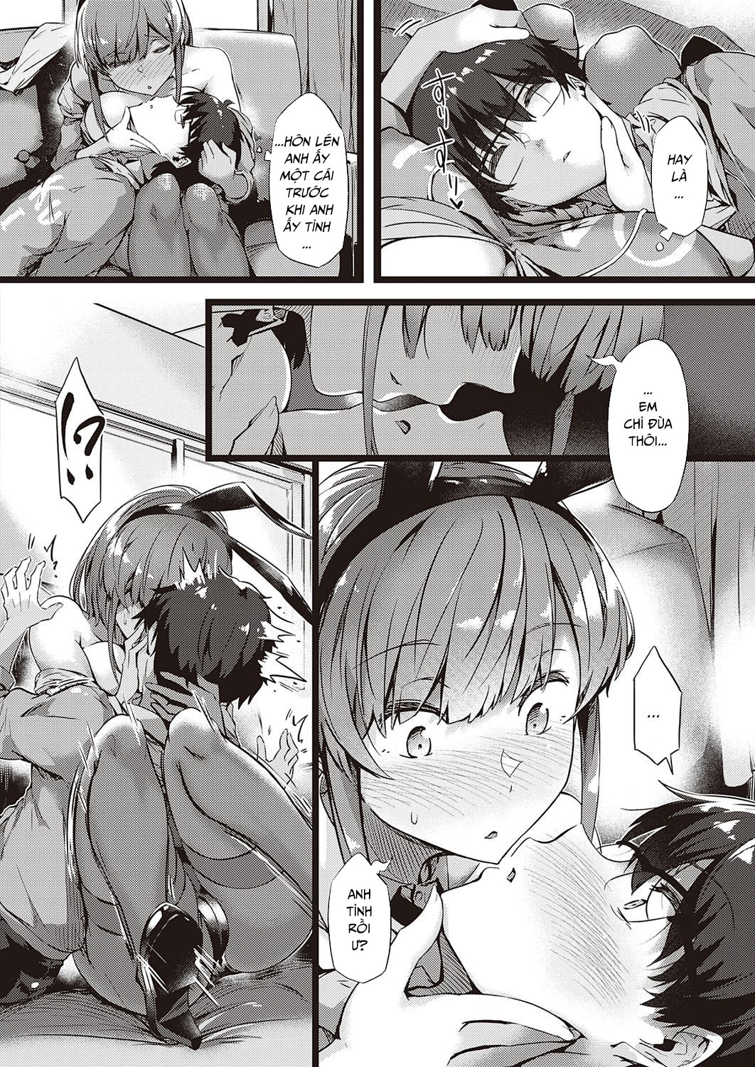 Đọc truyện hentai Koisuru Usagi wa Abare Chichi - Oneshot