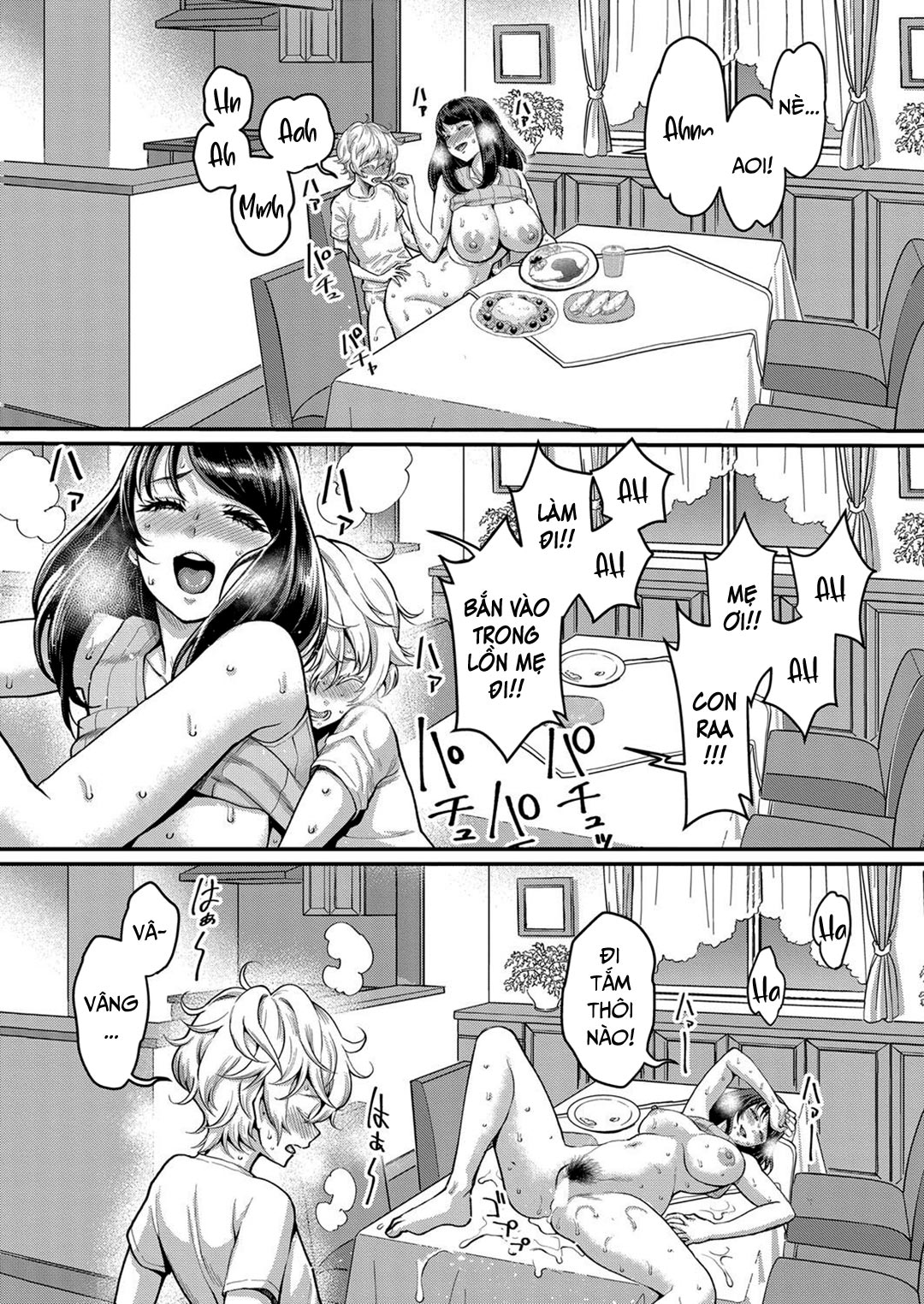 Đọc truyện hentai Dì muốn làm mẹ con - Chap 4 - [END]