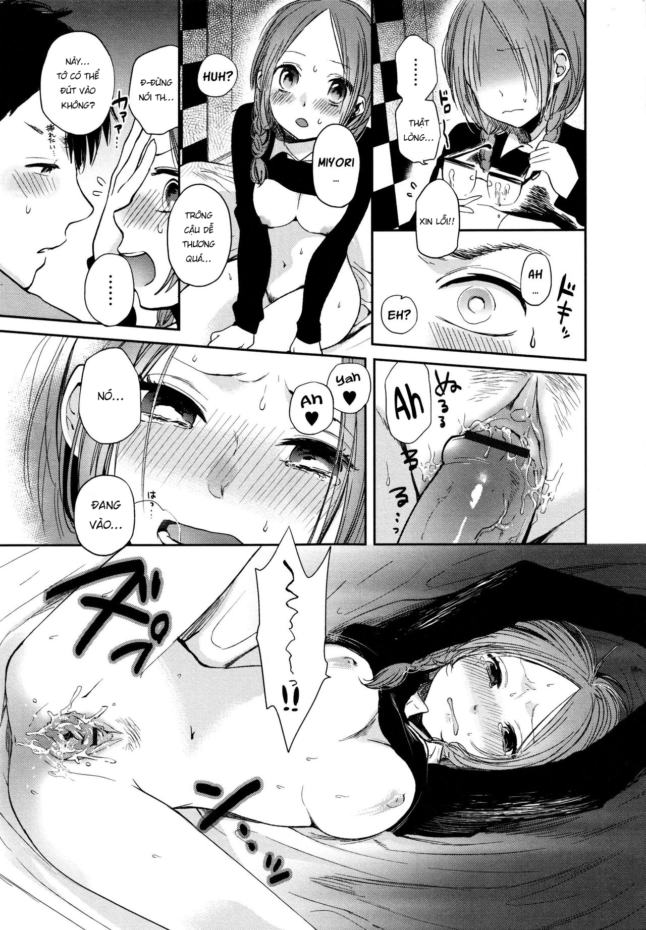 Đọc truyện hentai Muốn thêm 1 lần nữa chứ? - Chap 2: Tình yêu với cô nàng 4 mắt