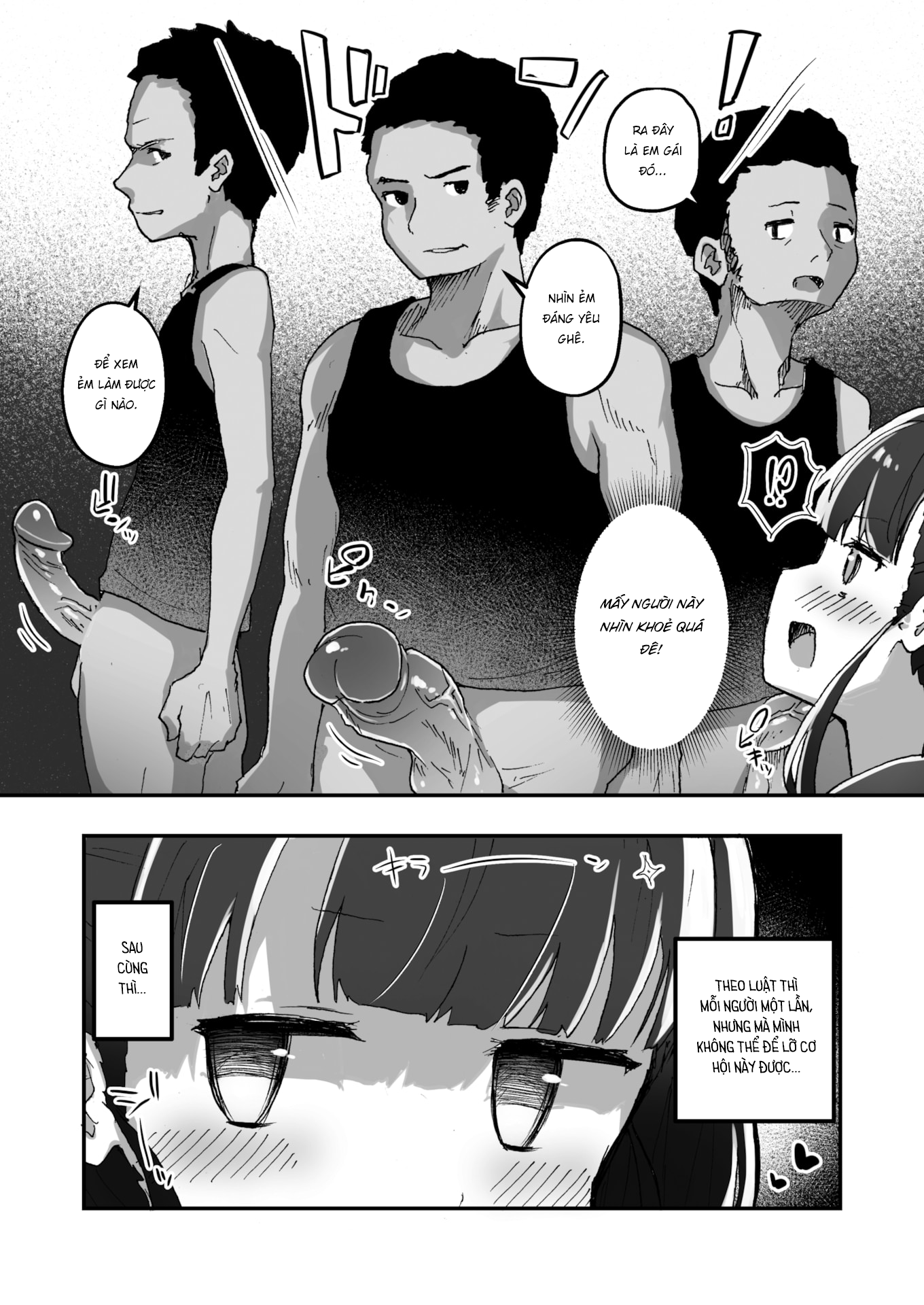 Đọc truyện hentai Hoan lạc mỗi ngày - Chap 6.5 - Xếp hàng xả stress tại toilet công cộng