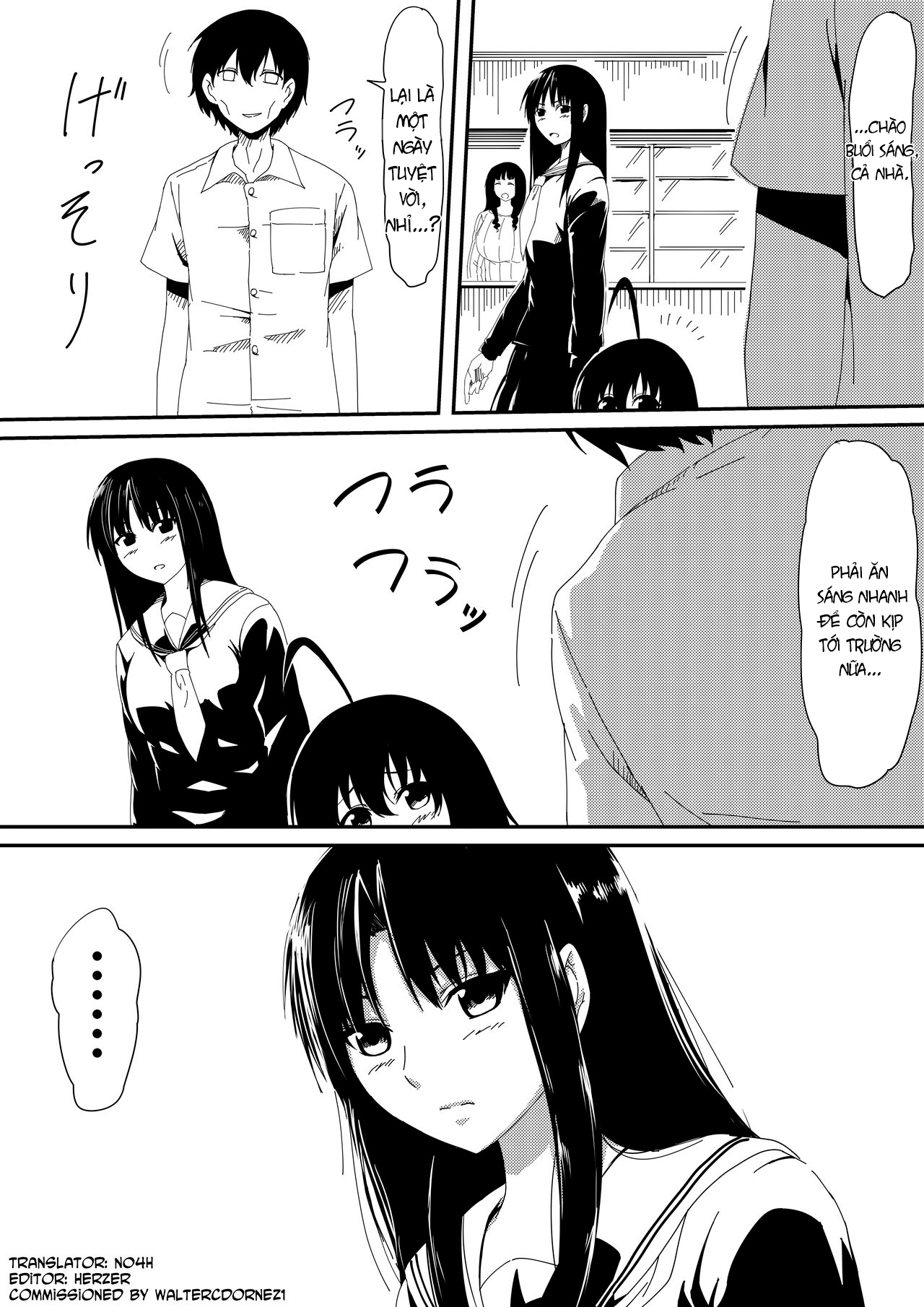 Đọc truyện hentai Thiếu niên và con cặc thần thánh mê hoặc chị em - Chap 1