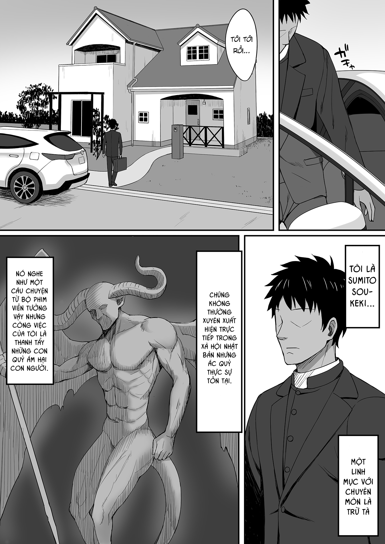 Đọc truyện hentai Trừ tà - Oneshot