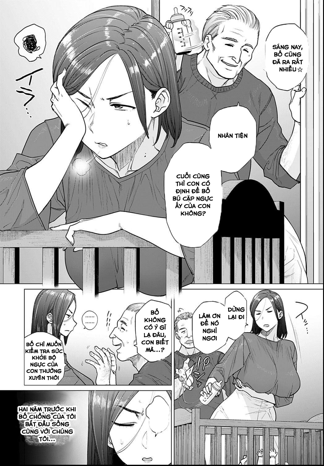 Đọc truyện hentai Otou-san, Tetsudatte kudasai - Oneshot