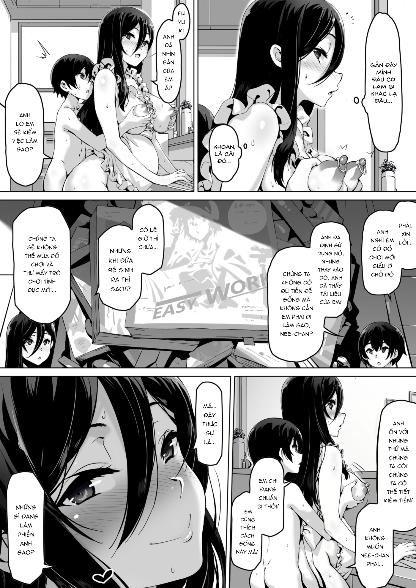 Đọc truyện hentai Kajibariki BroCon Ane Natsuki Hen Zoku (Part 2) - Chapter 01