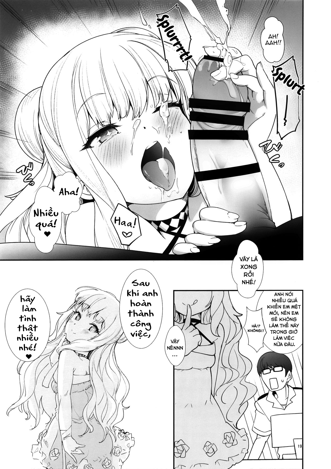 Đọc truyện hentai Công việc của Thư ký - Oneshot