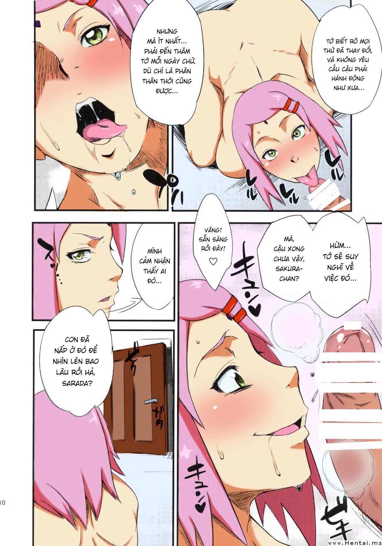 Đọc truyện hentai Konoha Donburi - Oneshot màu mè