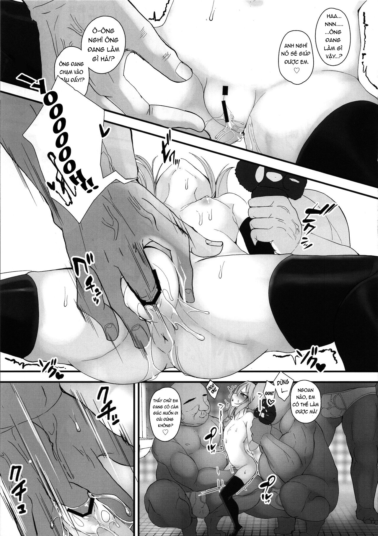 Đọc truyện hentai JS Idol Tokubetsu Eigyou Oneshot