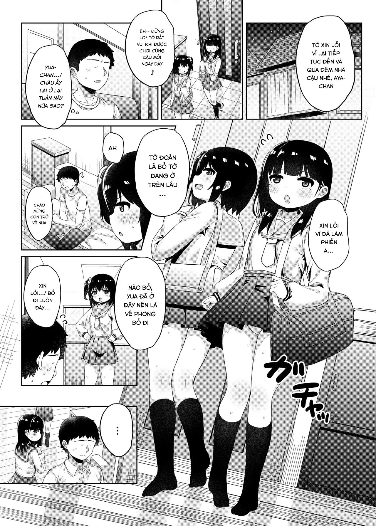 Đọc truyện hentai Bí mật tạo ra em bé với bố của bạn - Oneshot