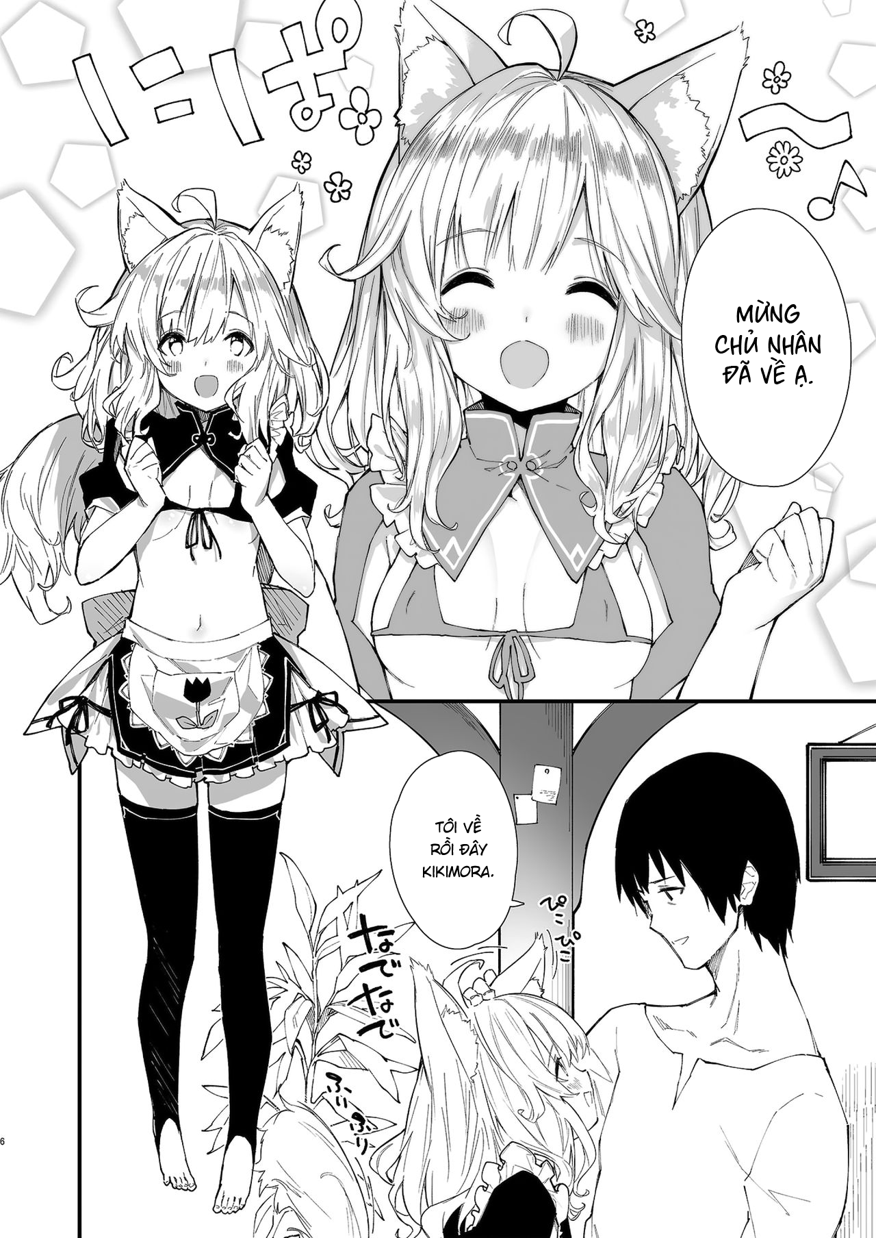 Đọc truyện hentai Sống Cùng Nàng Tai Thú - Chương 1