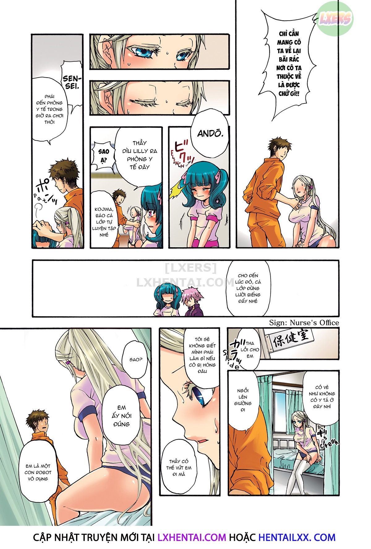 Đọc truyện hentai Robot thú cưng Lilly - Chap 2