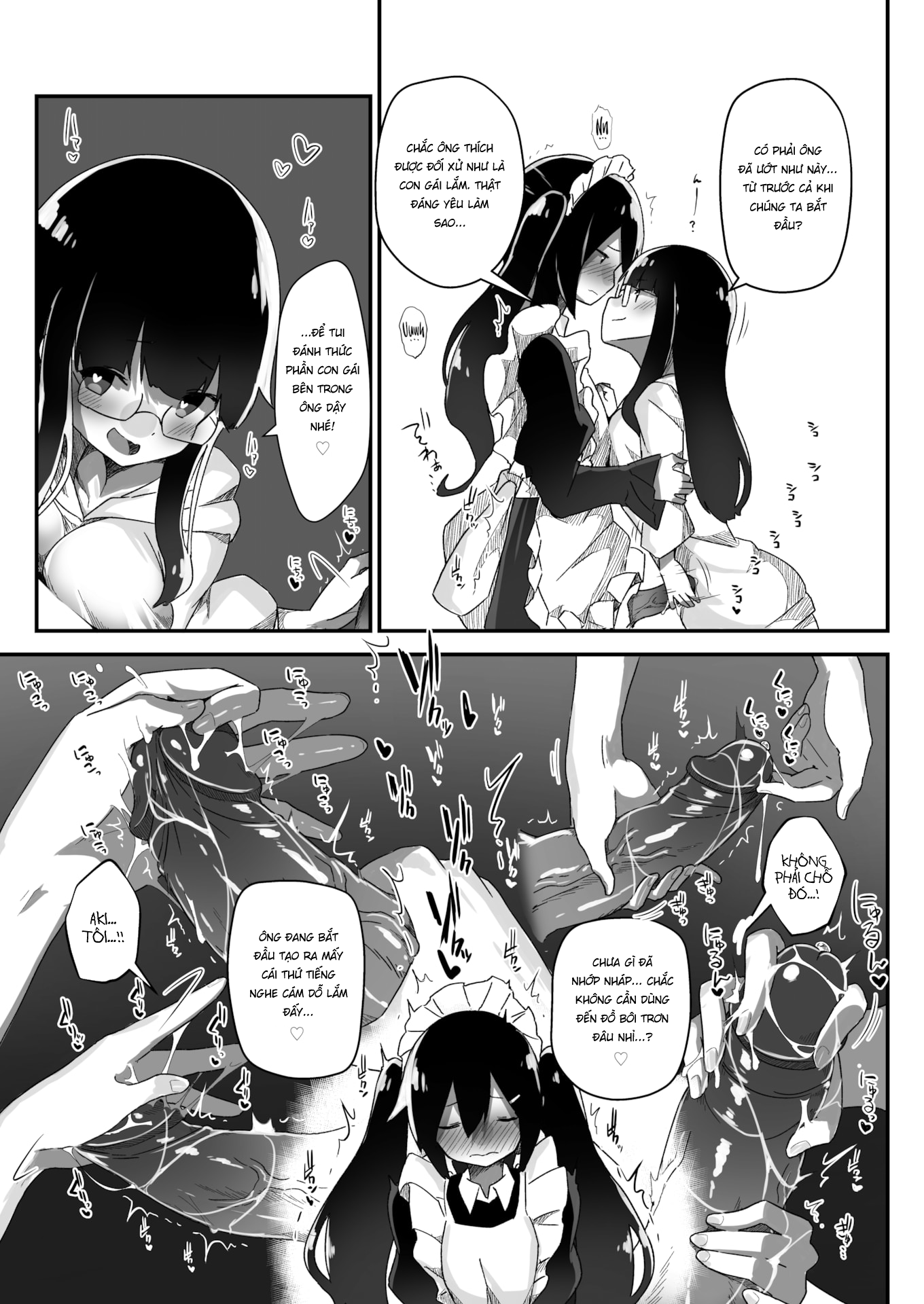 Đọc truyện hentai Hoan lạc mỗi ngày - Chap 9 - Mình bị cuốn vào việc ăn mặc như một hầu gái