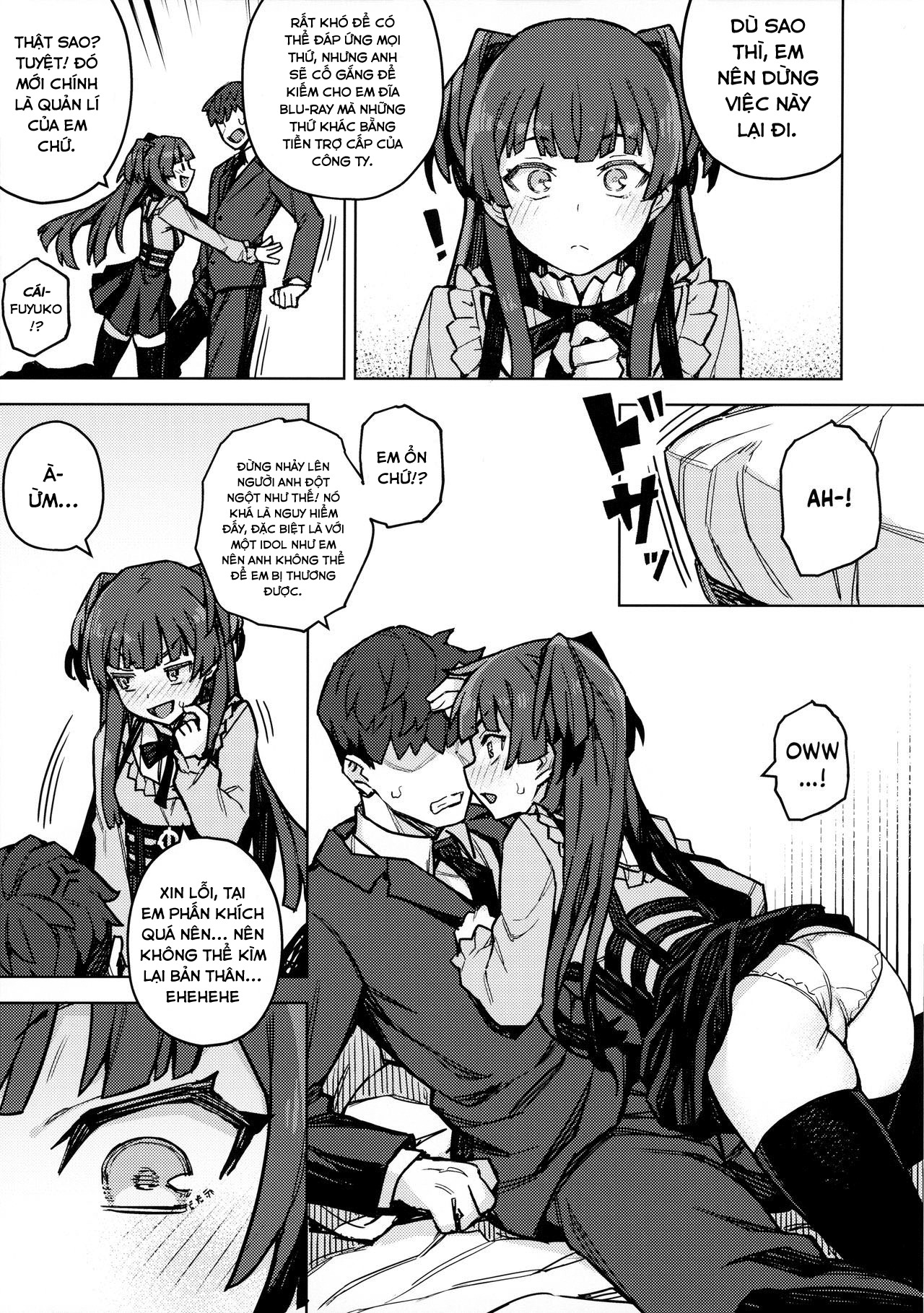 Đọc truyện hentai Mayuzumi Fuyuko Okarishimasu - Oneshot