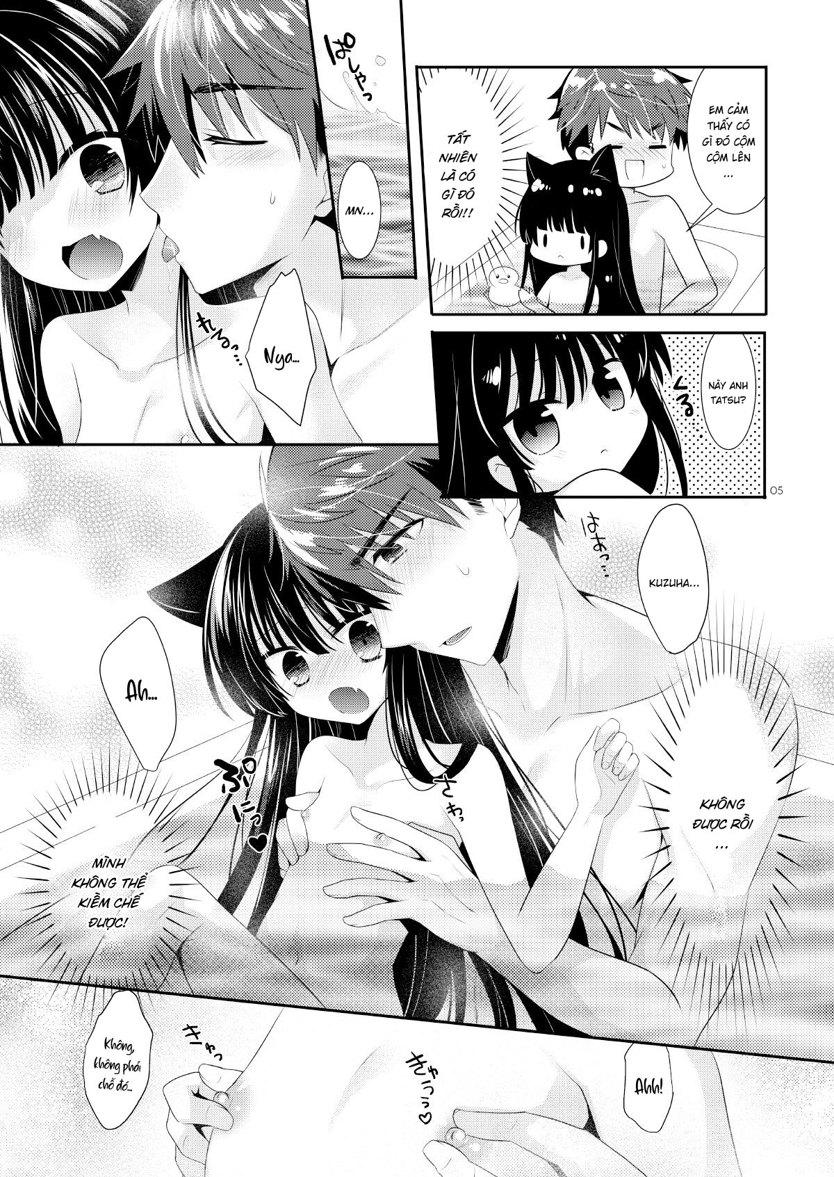 Đọc truyện hentai Ofuro Neko Ecchi - Oneshot
