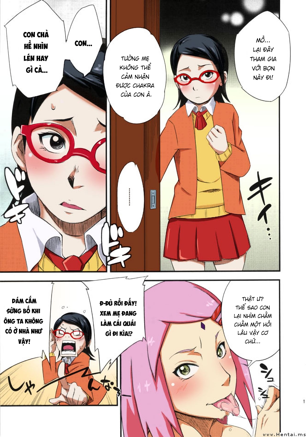 Đọc truyện hentai Konoha Donburi - Oneshot màu mè