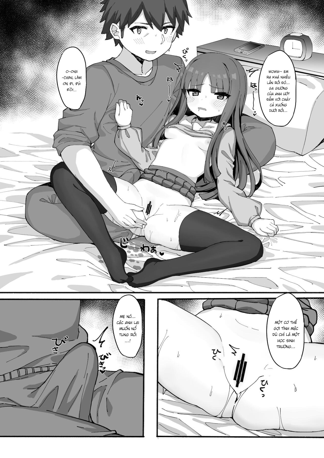 Đọc truyện hentai Imouto ni Ashikoki Sareta node, Shikaeshi Oshioki Ecchi - Oneshot