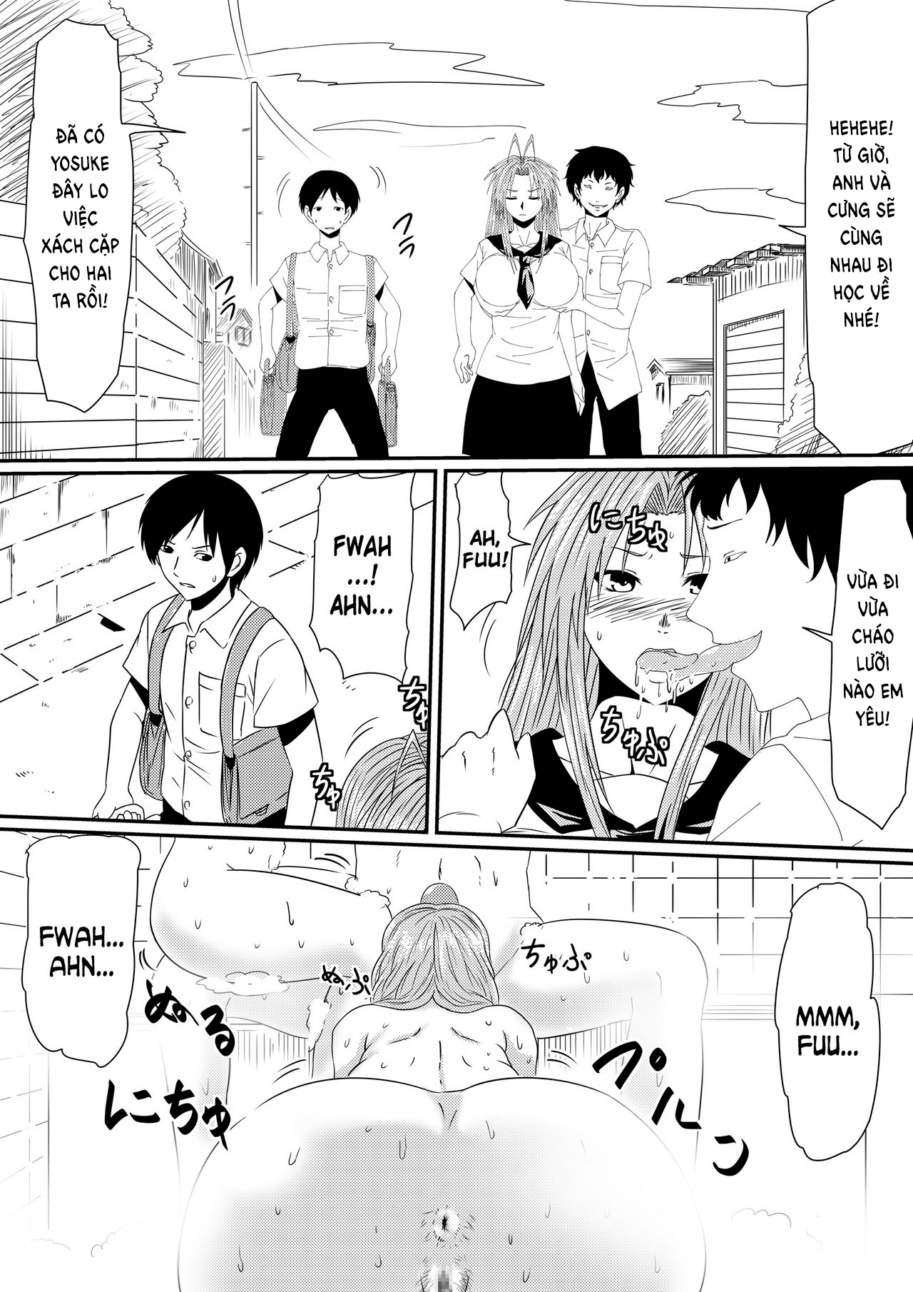 Đọc truyện hentai Thiếu niên và con cặc thần thánh! Chap 2 Chơi cả mẹ lẫn con