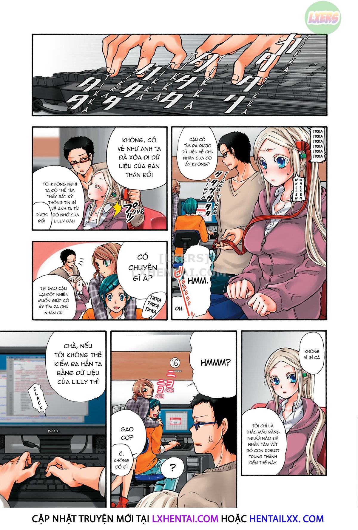 Đọc truyện hentai Robot thú cưng Lilly - Chap 10
