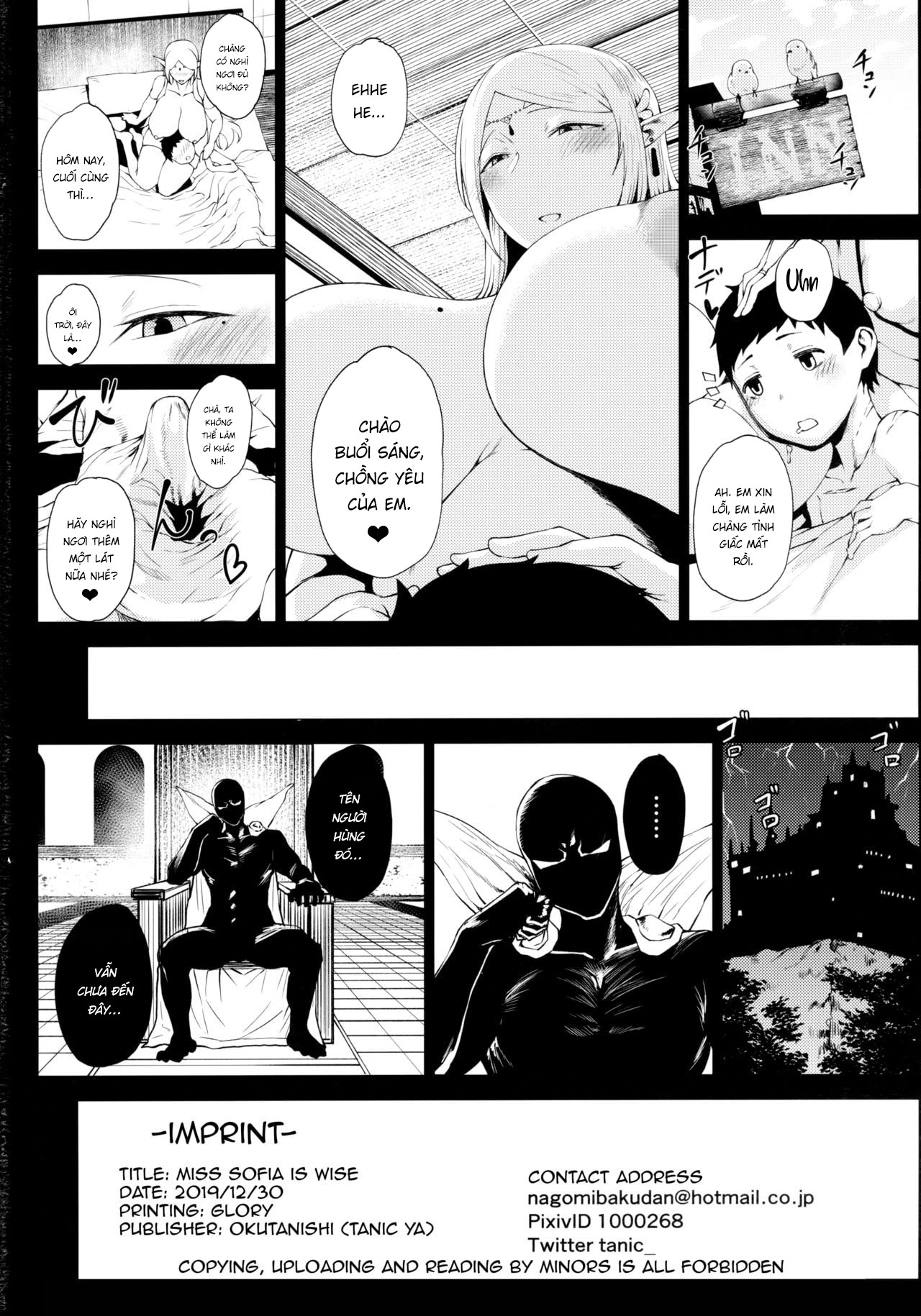 Đọc truyện hentai Quý cô Sofia thật thông thái - Oneshot